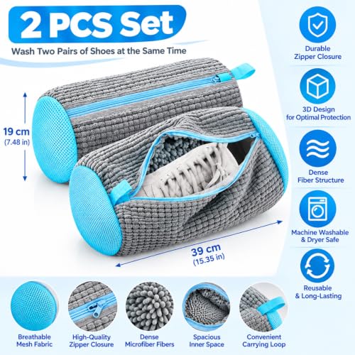 Thumbnail 1 de CNMTCCO bolsas para lavar zapatillas, pack de 2