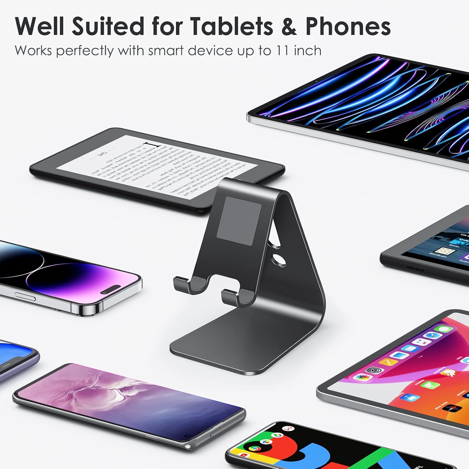 Detalle de OMOTON C1 Aluminum Phone Stand for iPhone