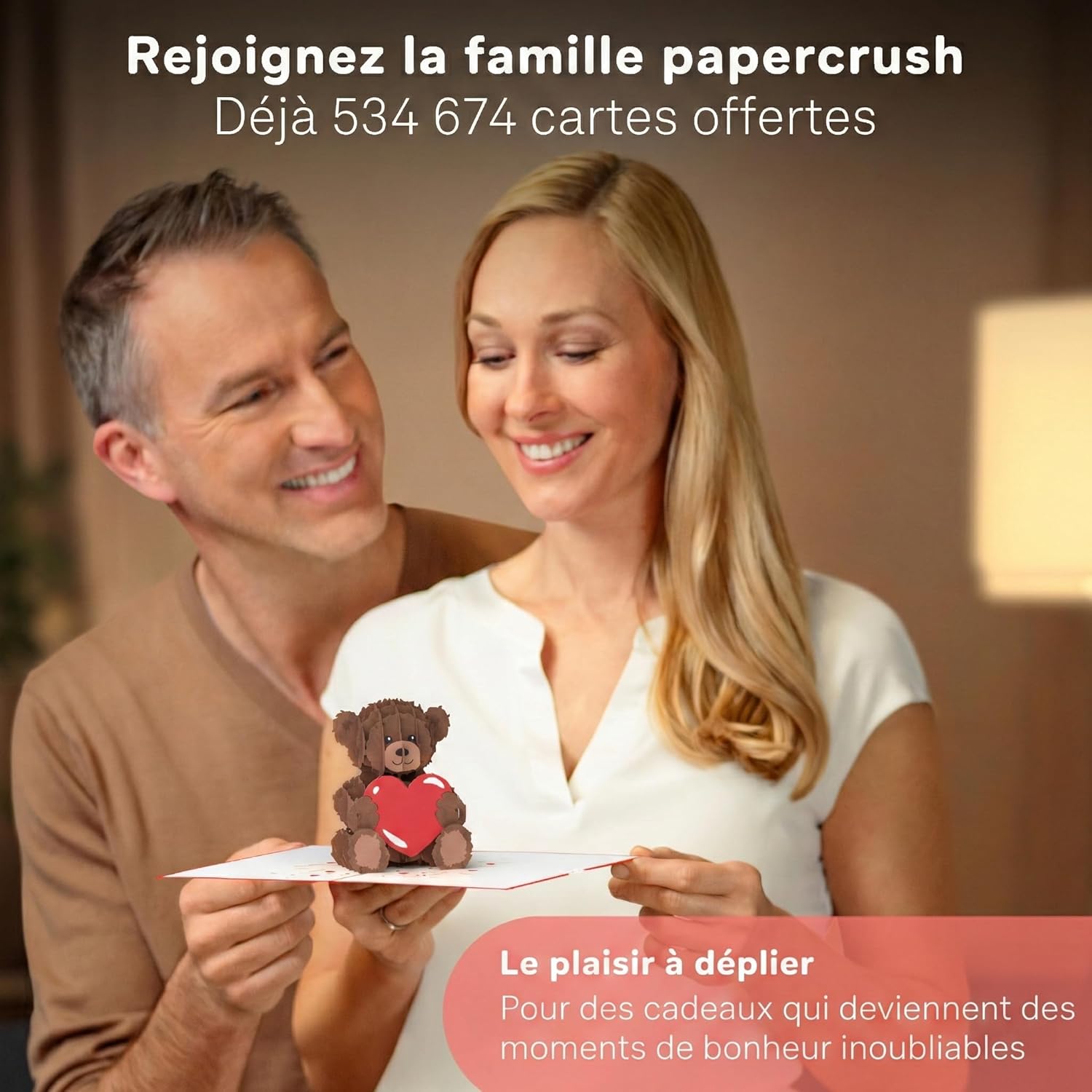 Thumbnail 4 de Carte pop-up Paris papercrush® : carte 3D d’anniversaire avec Tour Eiffel et Versailles