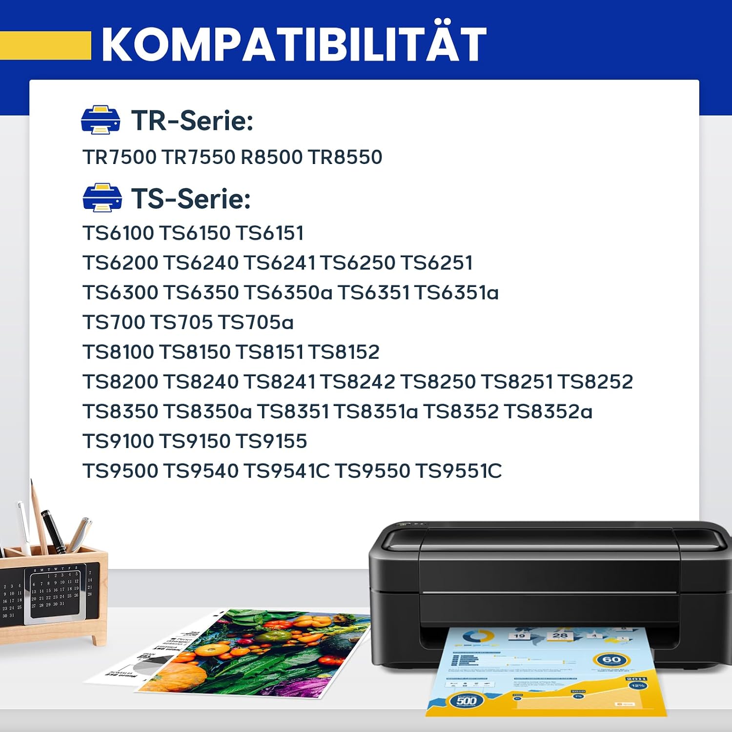 Detalle 2 de PGI-580 CLI-581 XXL 10er-Pack kompatible Druckerpatronen