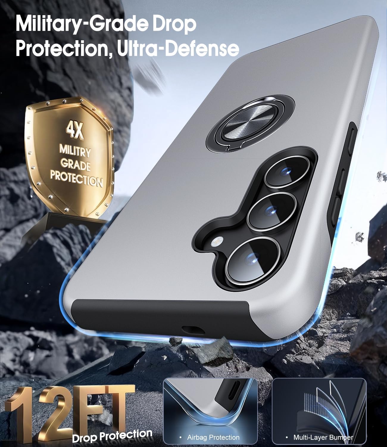 Detalle 1 de AOUIA S25 FE phone case 6.7-inch
