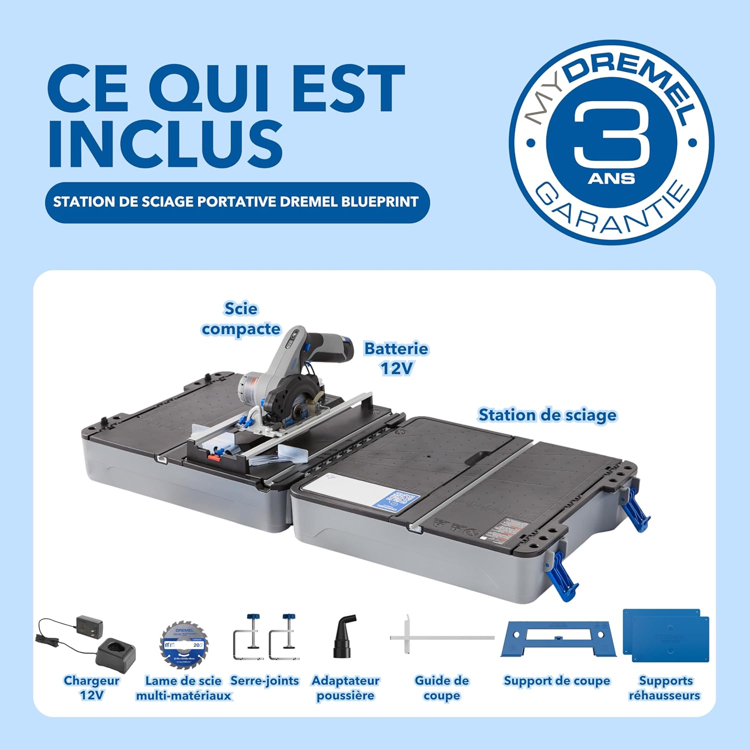 Thumbnail 2 de Dremel Blueprint 12V Scie portative 🛠️