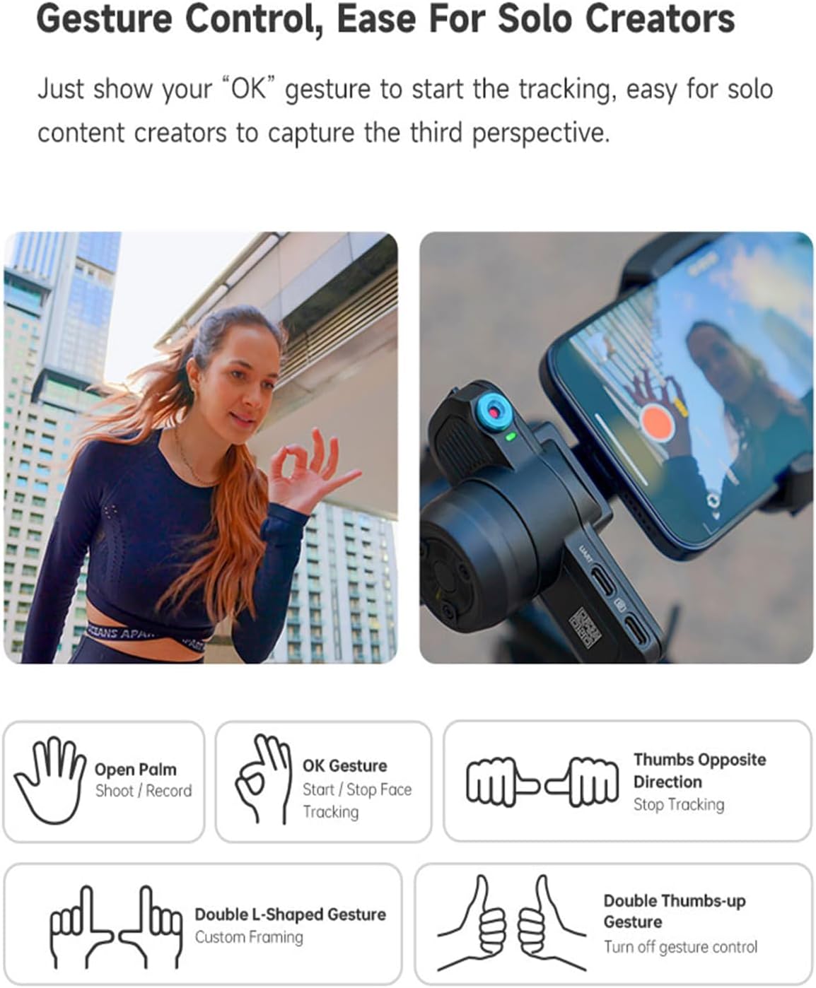 Detalle de FeiyuTech Scorp Mini 3 Gimbal Stabilizer for iPhone
