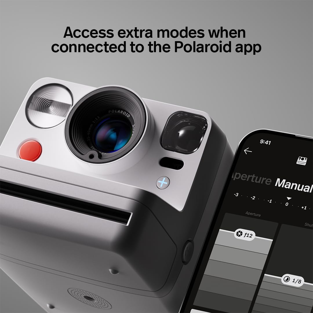 Thumbnail 6 de Polaroid NOW+ Generation 3 Instant Camera Bluetooth Connected (Arctic Blue) – 9163