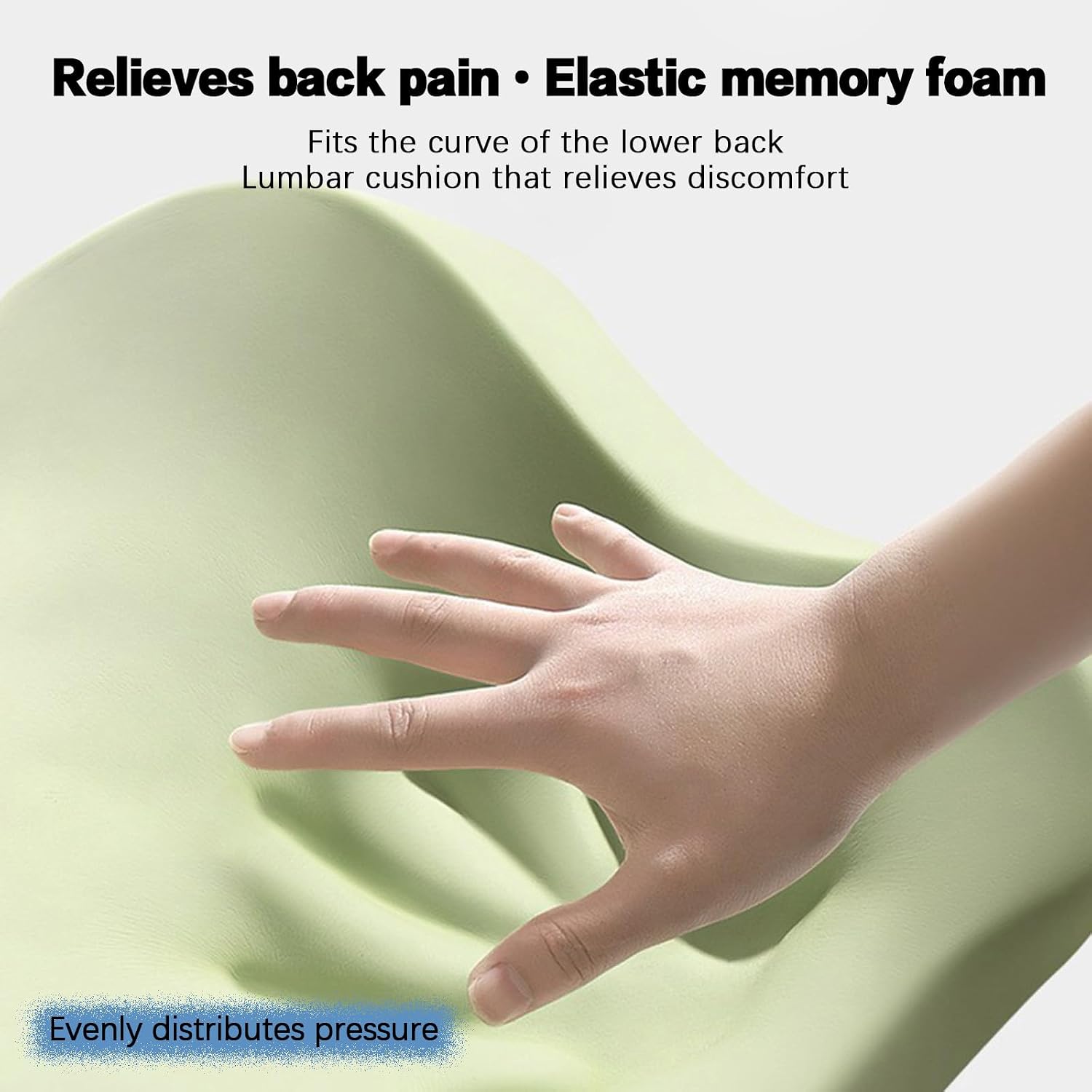 Detalle de TripHug Lumbar Support Cushion Memory Foam