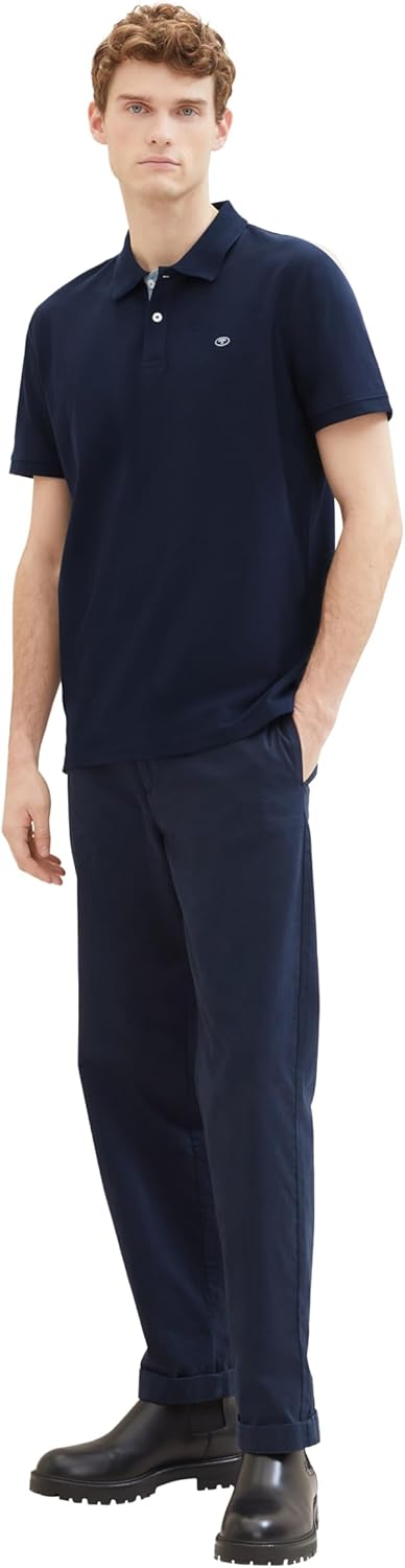 Thumbnail 1 de Tom Tailor Herren Piqué Poloshirt aus Baumwolle – Regular Fit, Kurzarm