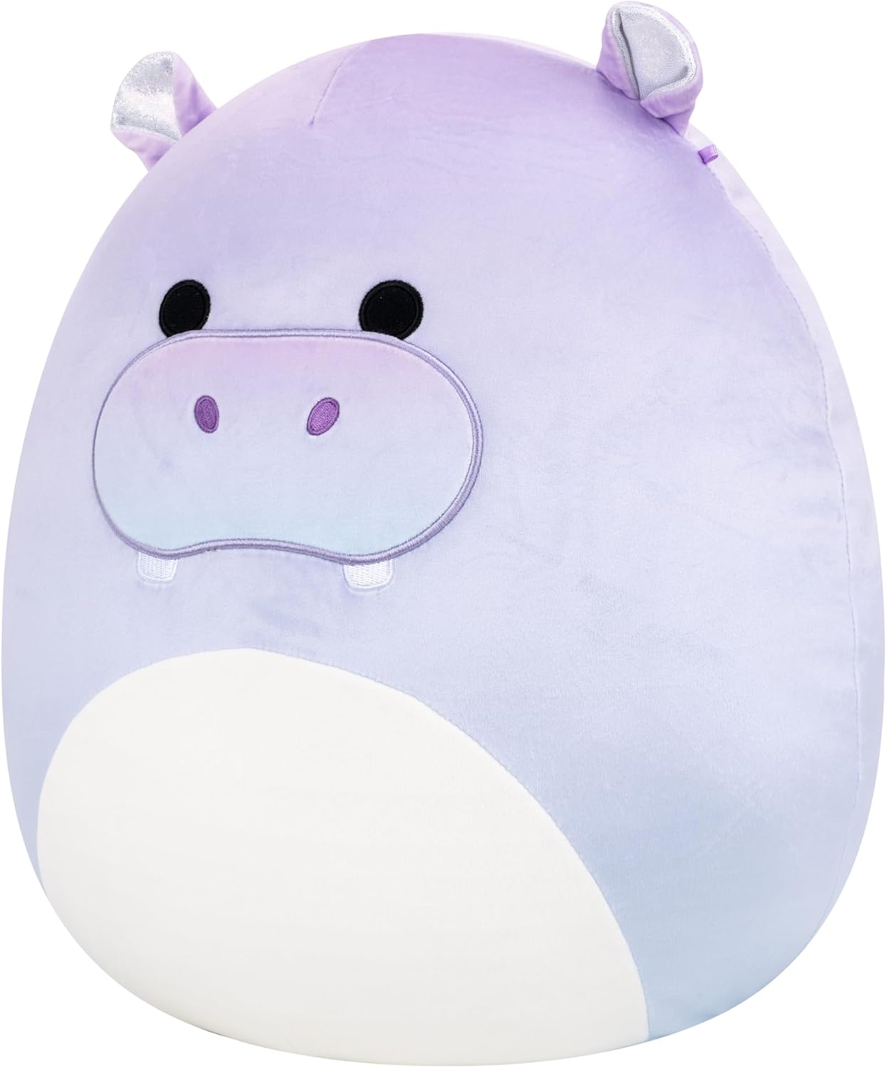 Detalle 2 de Squishmallows Benedict 14in purple gradient hippo plush