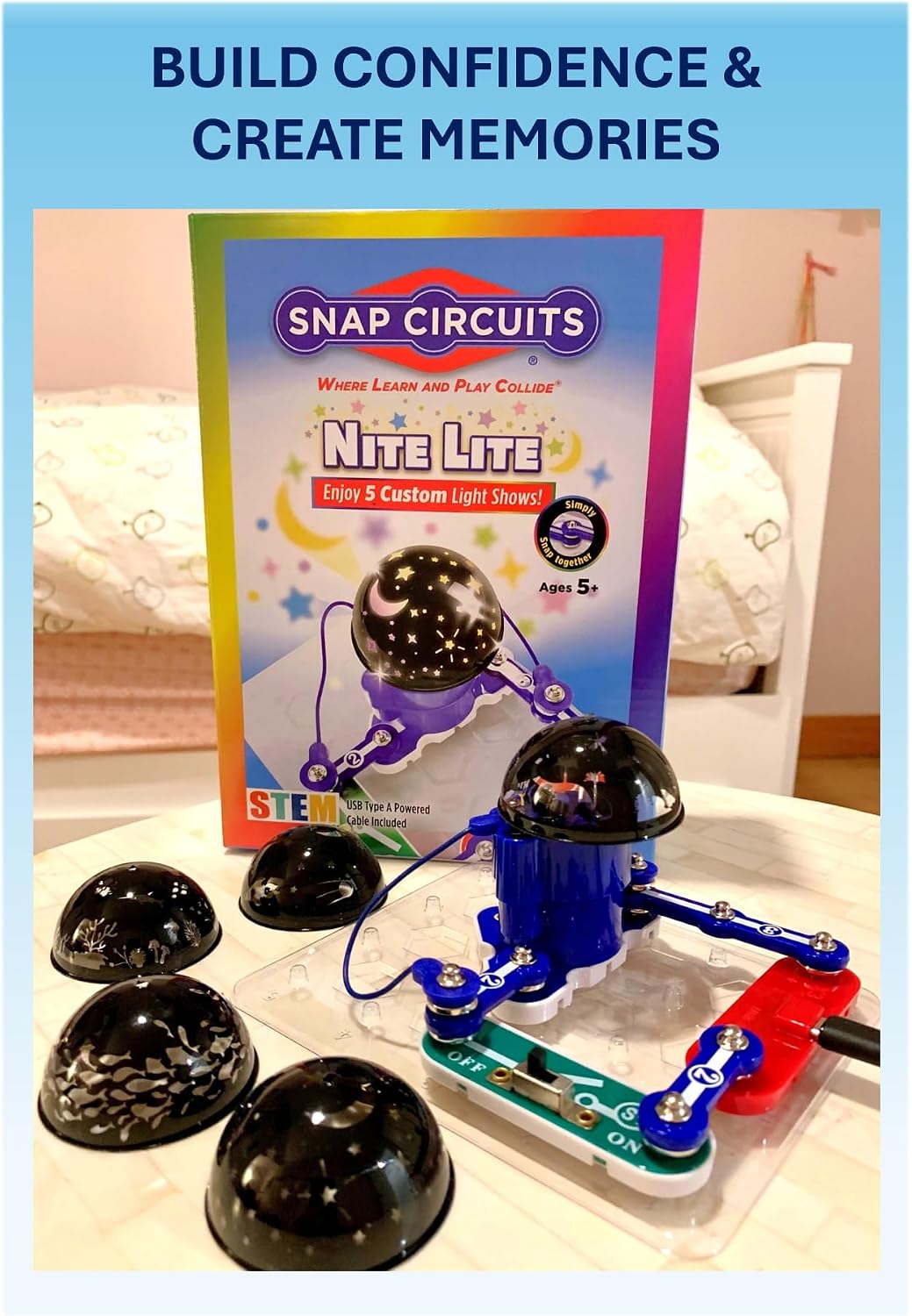 Detalle 1 de Snap Circuits STEM Night Light Set
