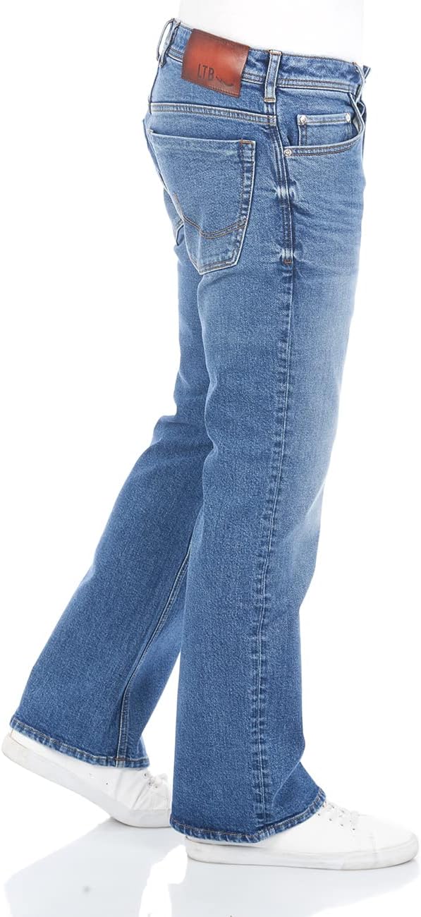 Thumbnail 1 de LTB Jeans Herren Stretch Timor Bootcut Jeanshose – Blau/Schwarz, Größen 28–40