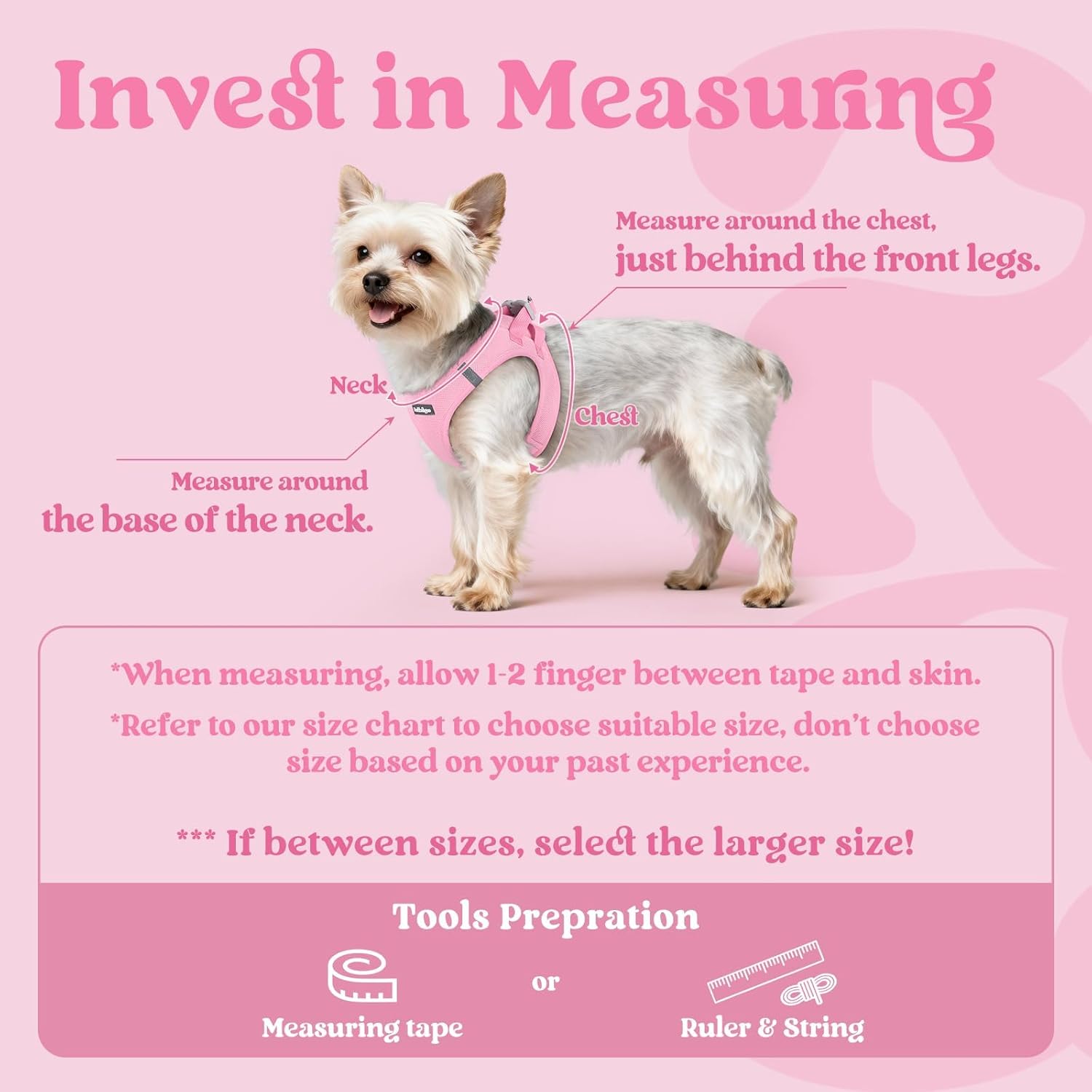 Thumbnail 1 de rabbitgoo Small Dog Step-In Soft Mesh Harness (XS) – Reflective, Lightweight and Easy-Fit