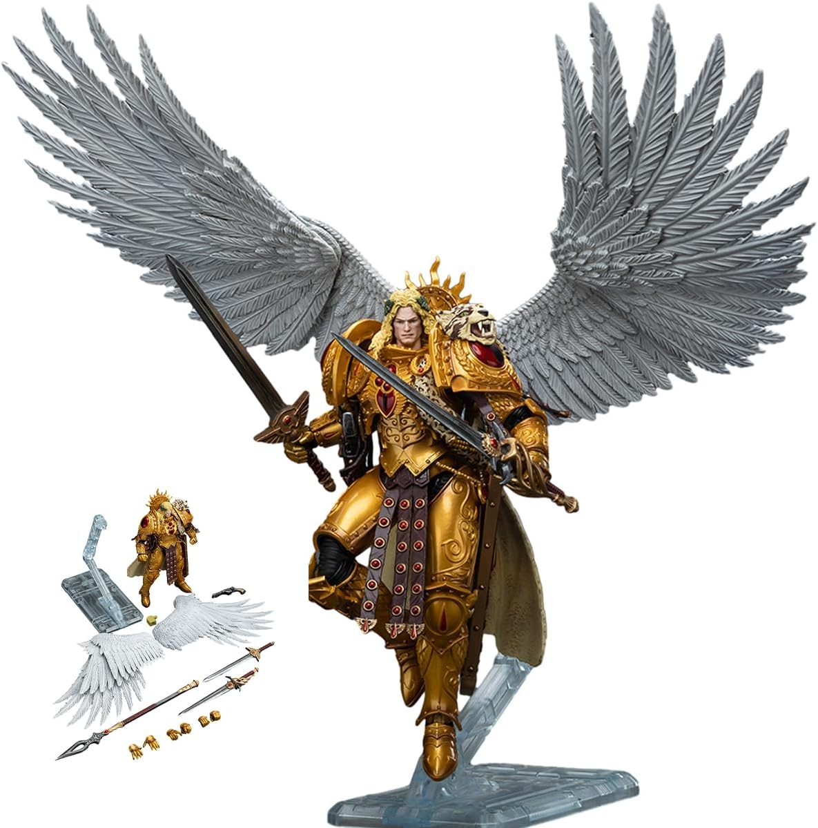 Detalle de JOYTOY Warhammer 40K Blood Angels Sanguinius 1:18 Action Figure (JT00218)
