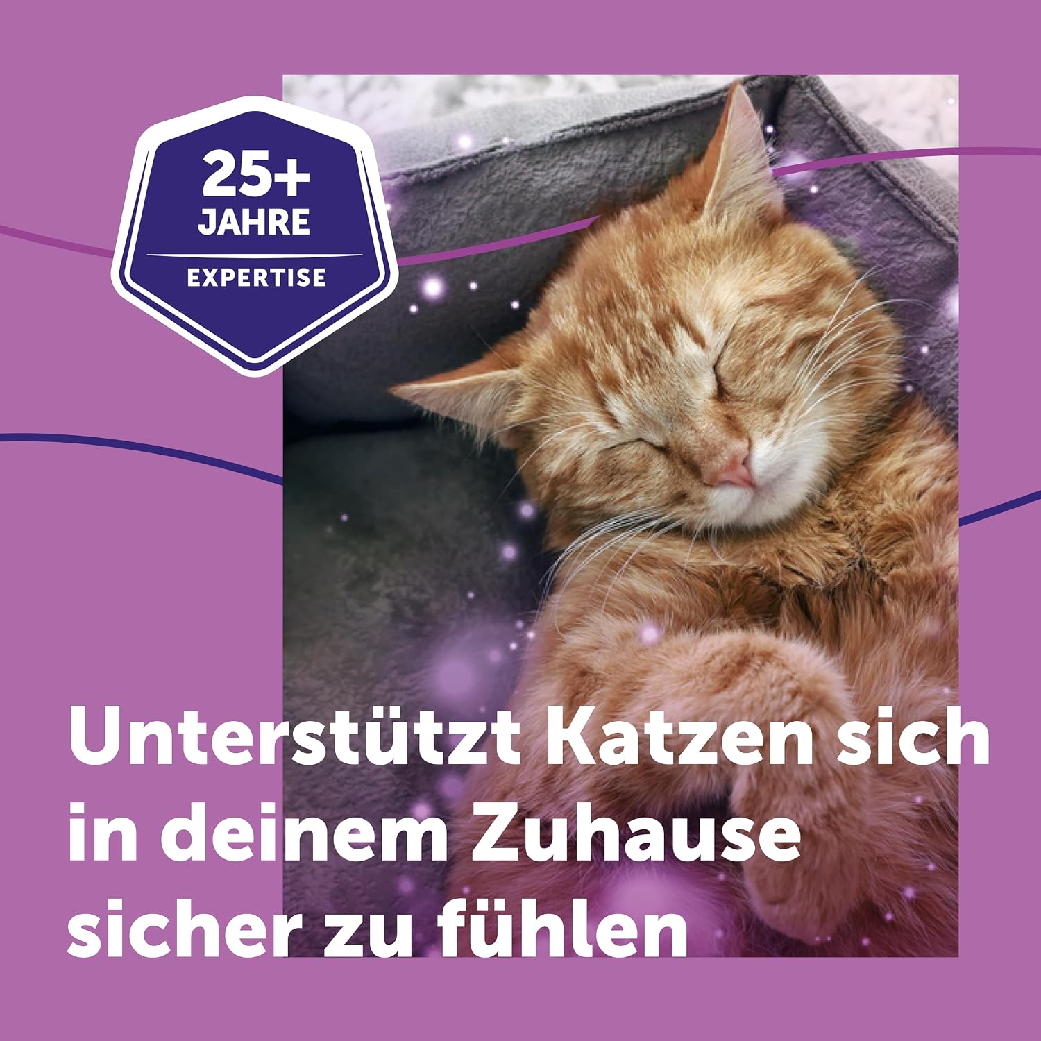 Detalle 2 de FELIWAY Classic Vorteilspack 3x48 ml – Pheromon-Diffuser für Katzen, von Tierärzten empfohlen