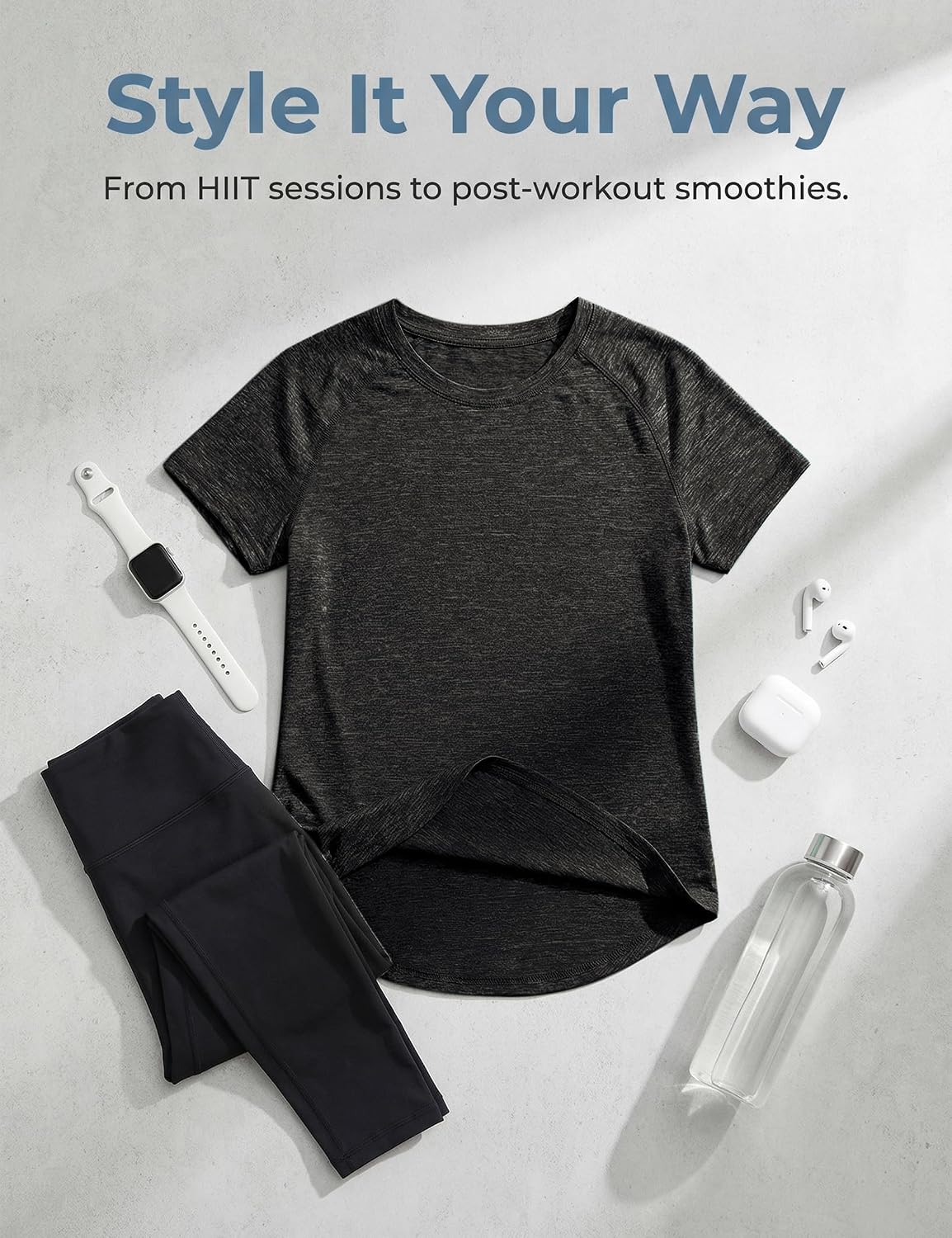 Thumbnail 4 de Wayleb Women's Quick Dry Sports T‑Shirt