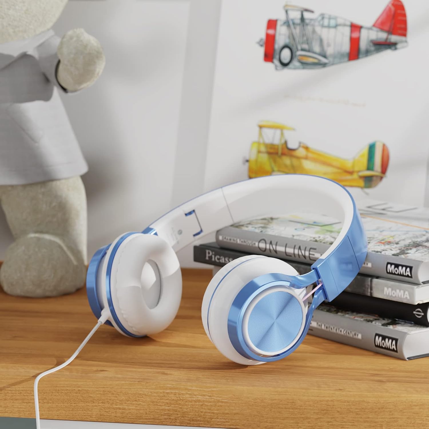 Thumbnail 6 de AILIHEN Kids Headphones, 3.5mm Wired