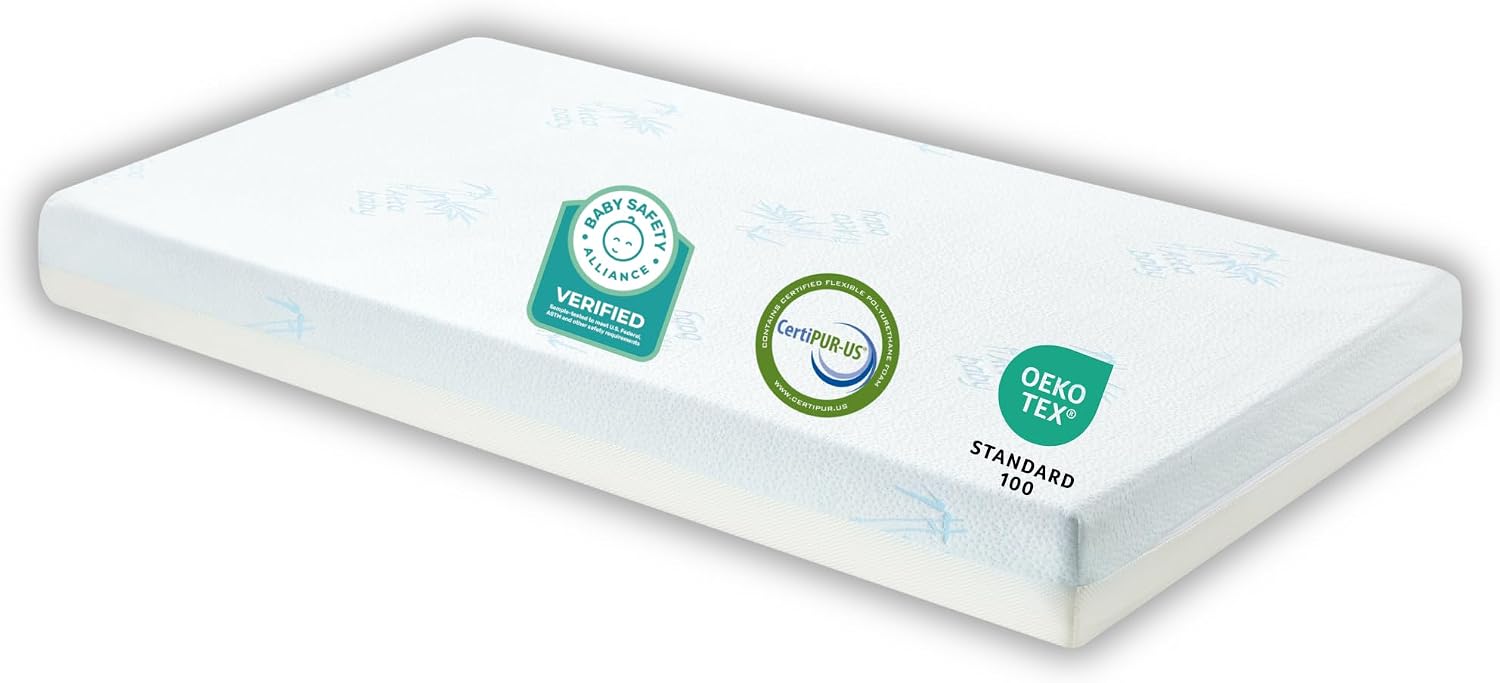 Detalle de ATTABABY Crib Mattress 52 x 28 Inches