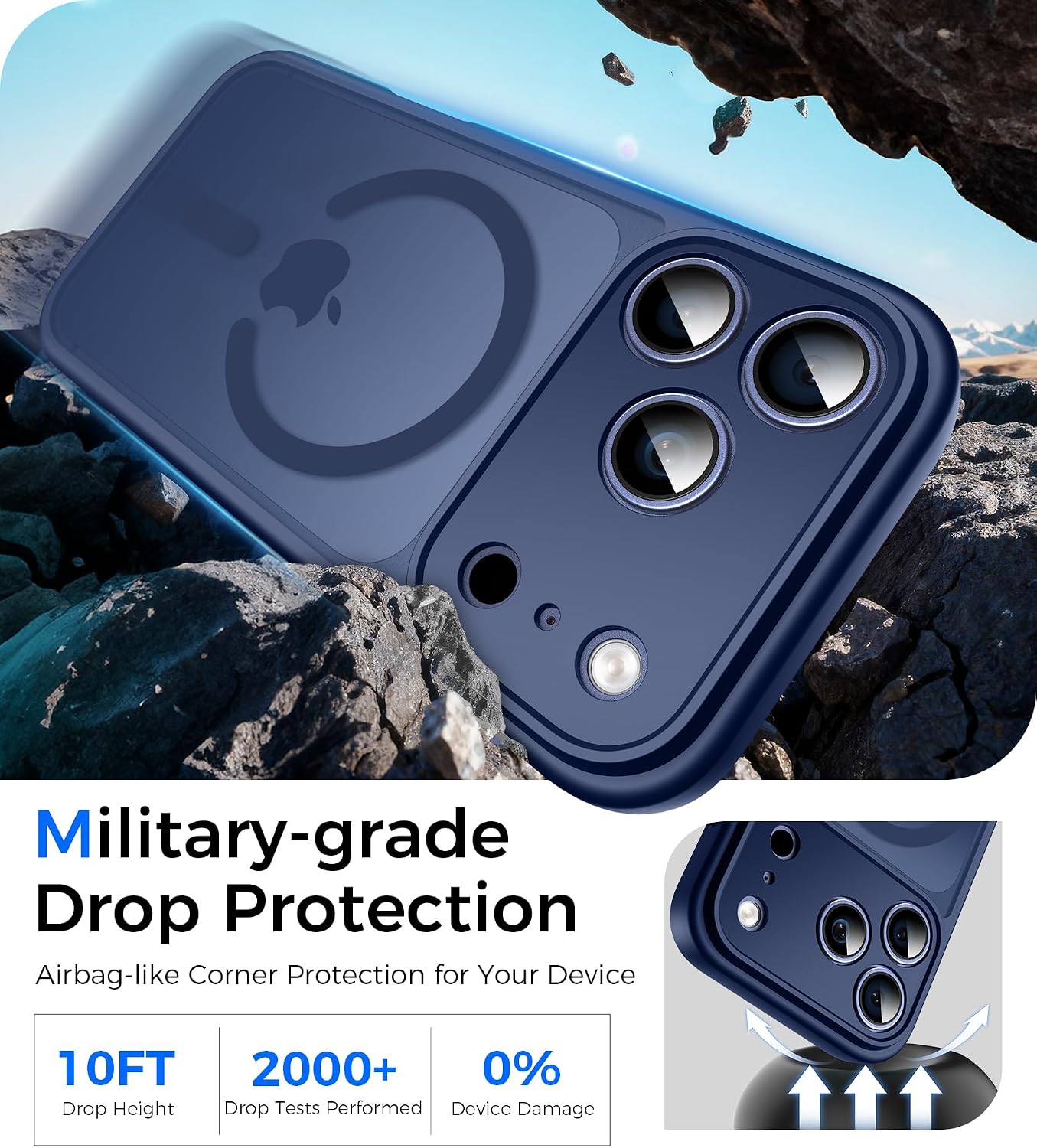 Detalle 2 de Natiiozie Funda iPhone 17 Pro Max 6.9" Magsafe 20 N