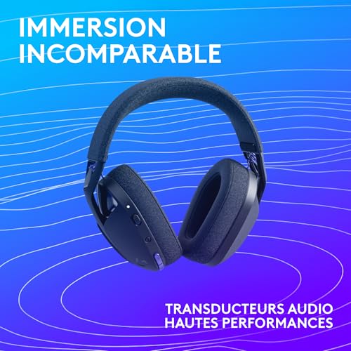 Detalle 2 de Logitech G G321 Lightspeed: casque gaming Bluetooth sans fil – confort léger et performance fiable