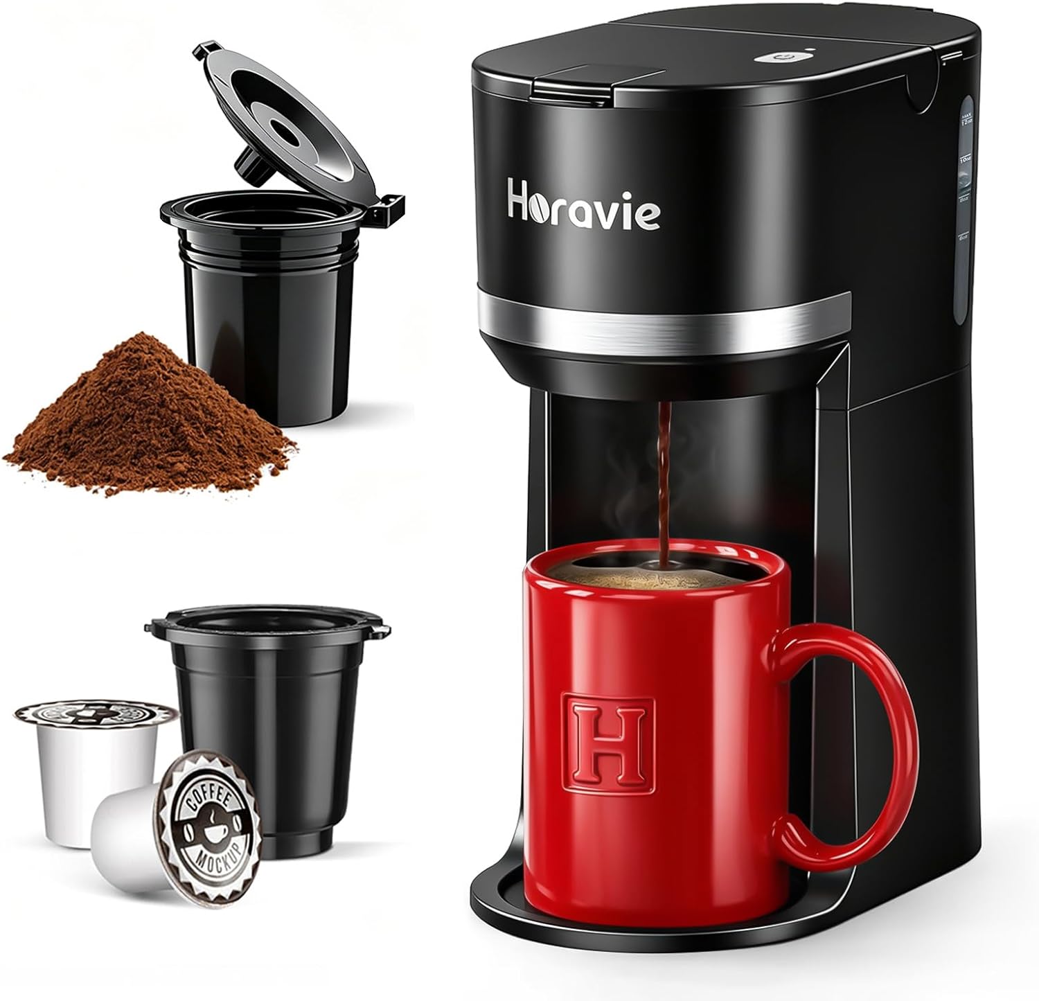 Detalle de Horavie Mini Coffee Maker 6–12 oz.