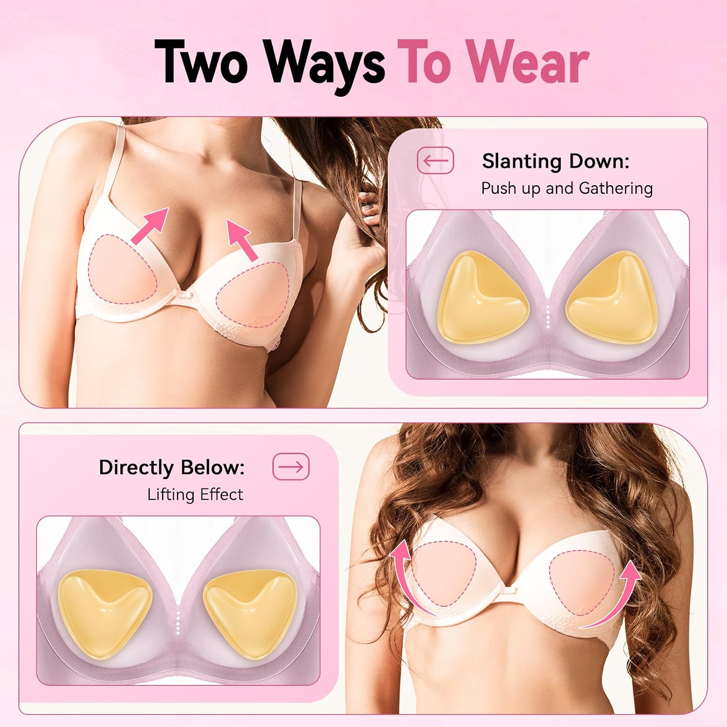 Thumbnail 5 de BeautiKip Sticky Bra Inserts, Medium Beige