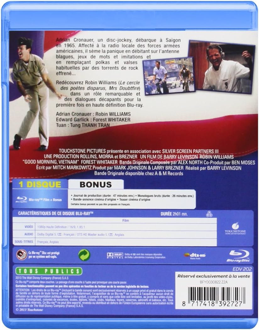 Detalle 2 de Disney Pixar Good Morning, Vietnam Blu-ray