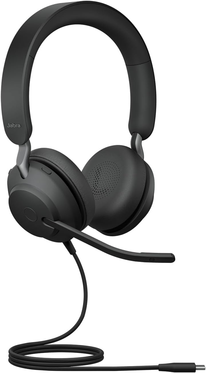 Detalle 2 de Jabra Evolve2 40 SE noise-cancelling wired headset