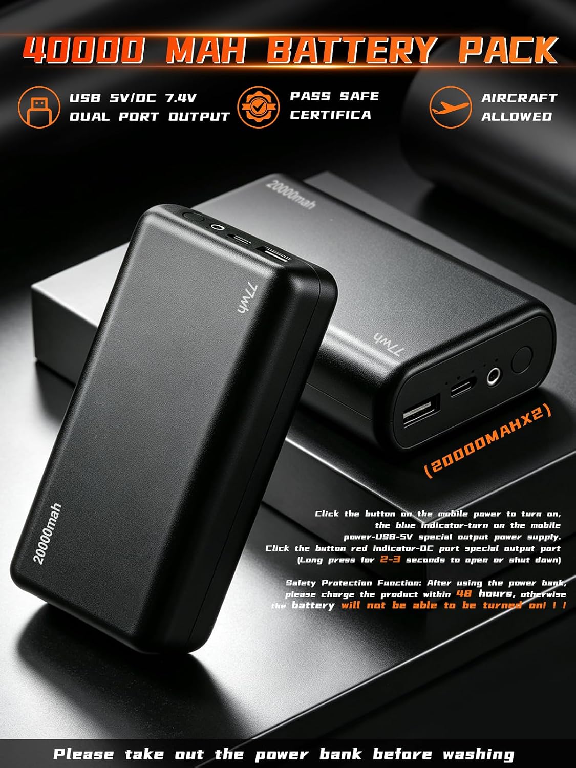 Detalle de Larkfly Heated Vest with 7.4V Battery