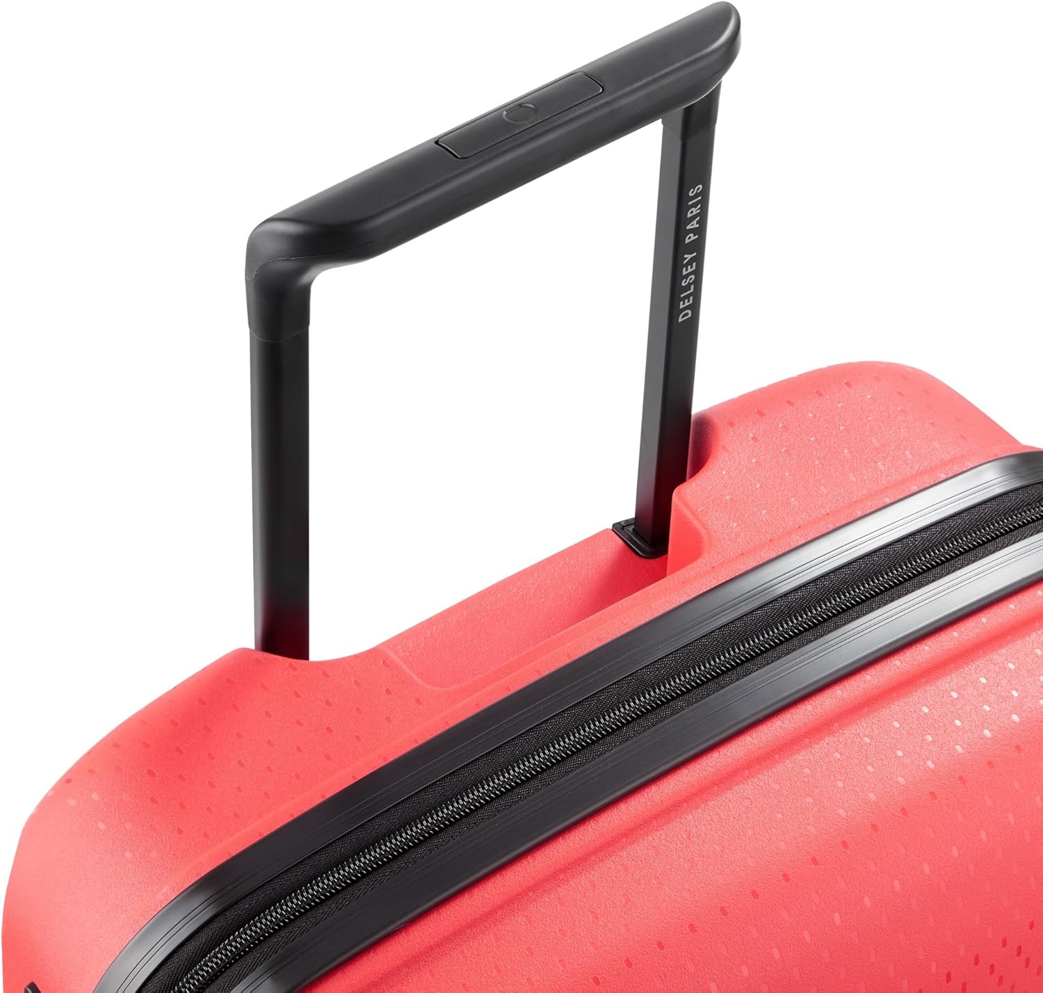 Detalle 2 de DELSEY PARIS BELMONT PLUS MR - Valigia rigida da cabina 55×40×20 cm, 33 L, S Slim, Arancione Mandarino (Materiale Riciclato)