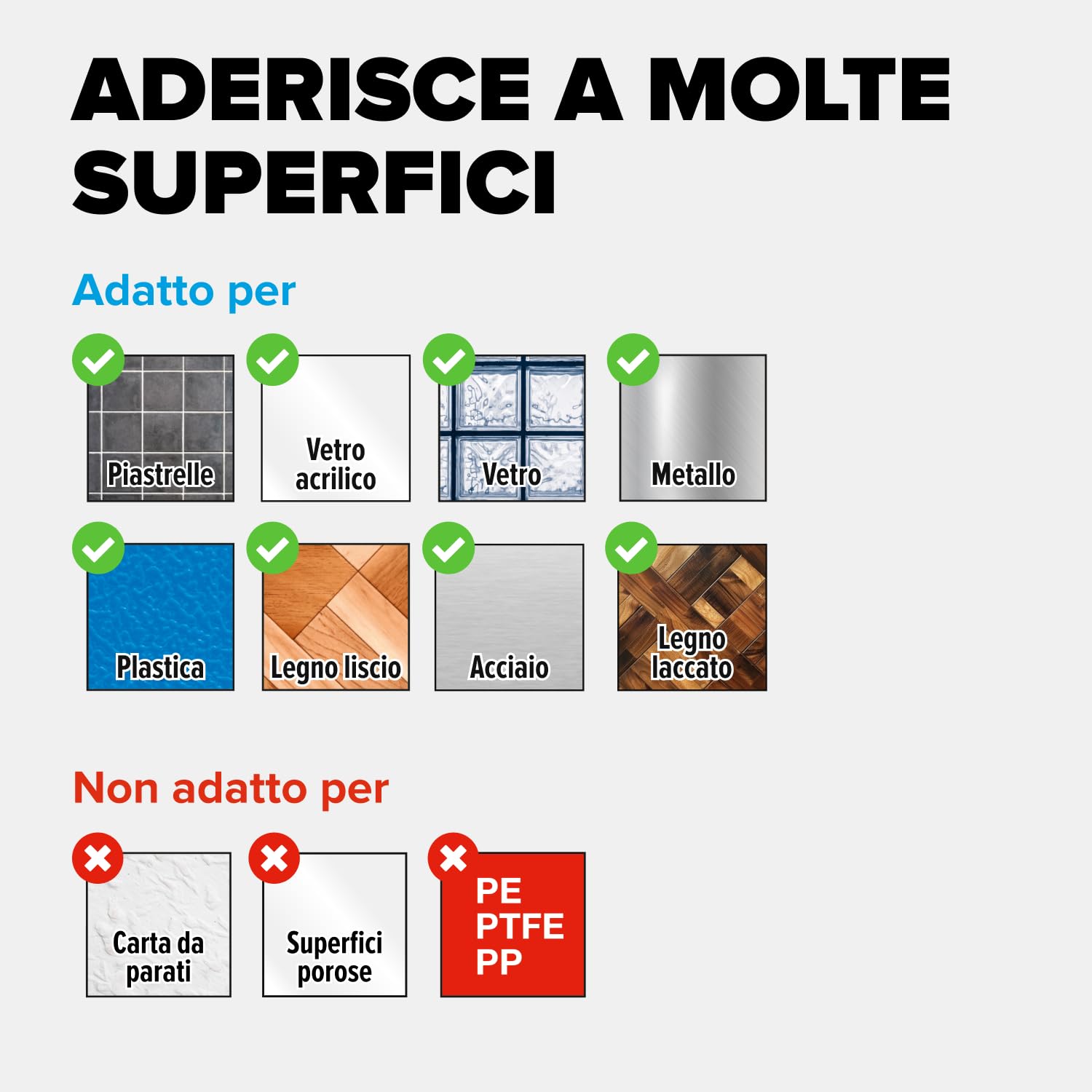 Detalle de tesa Powerbond Ultra Strong — Nastro biadesivo extra forte, confezione da 2 (1,5 m x 19 mm)
