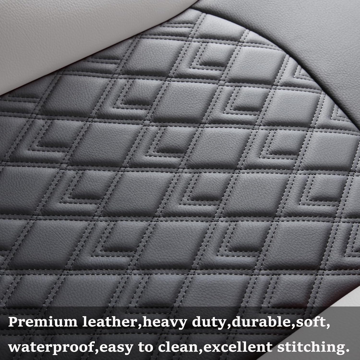 Thumbnail 6 de JOJOBAY Chevy Silverado Leather Seat Covers