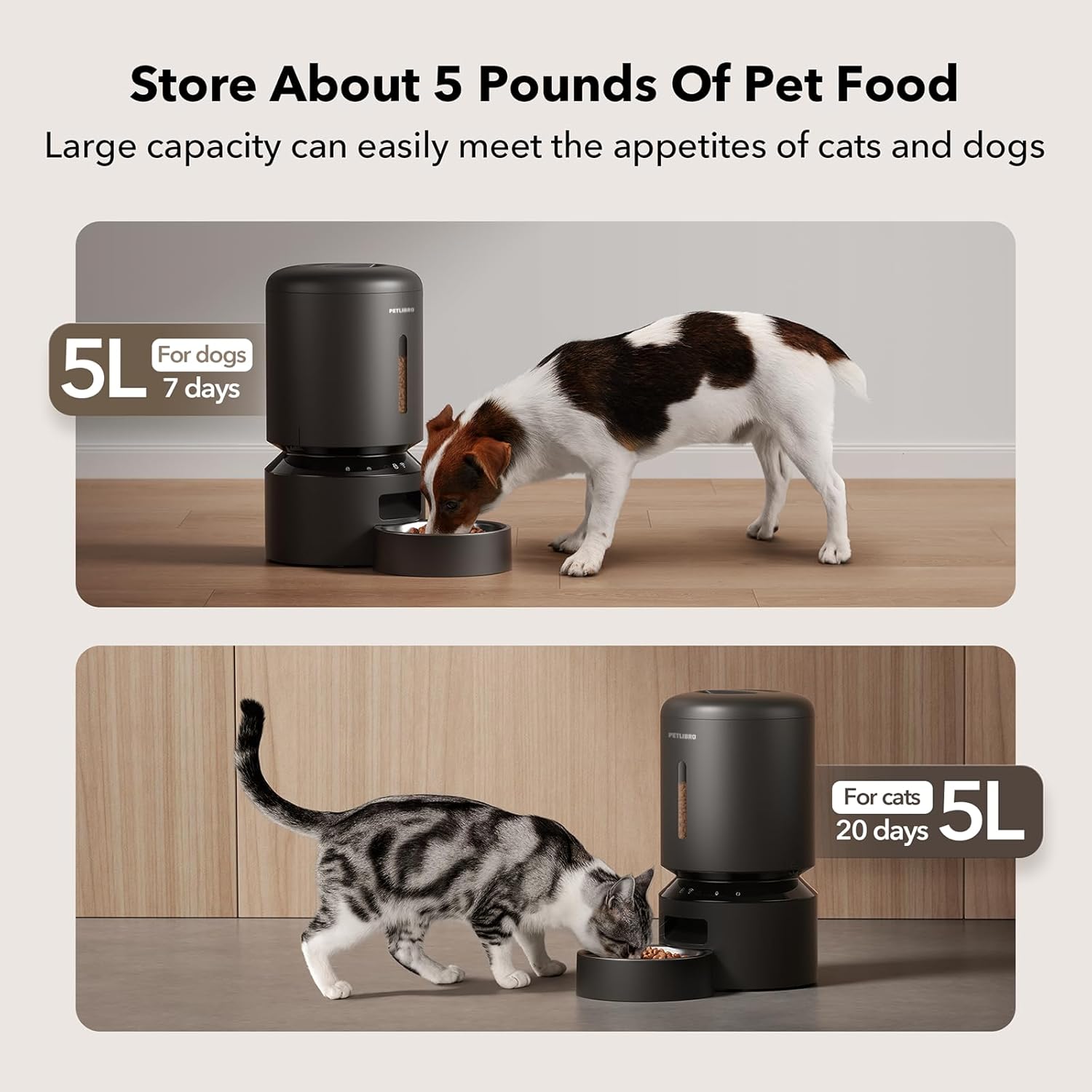 Thumbnail 5 de PETLIBRO Automatic Cat Feeder 5L