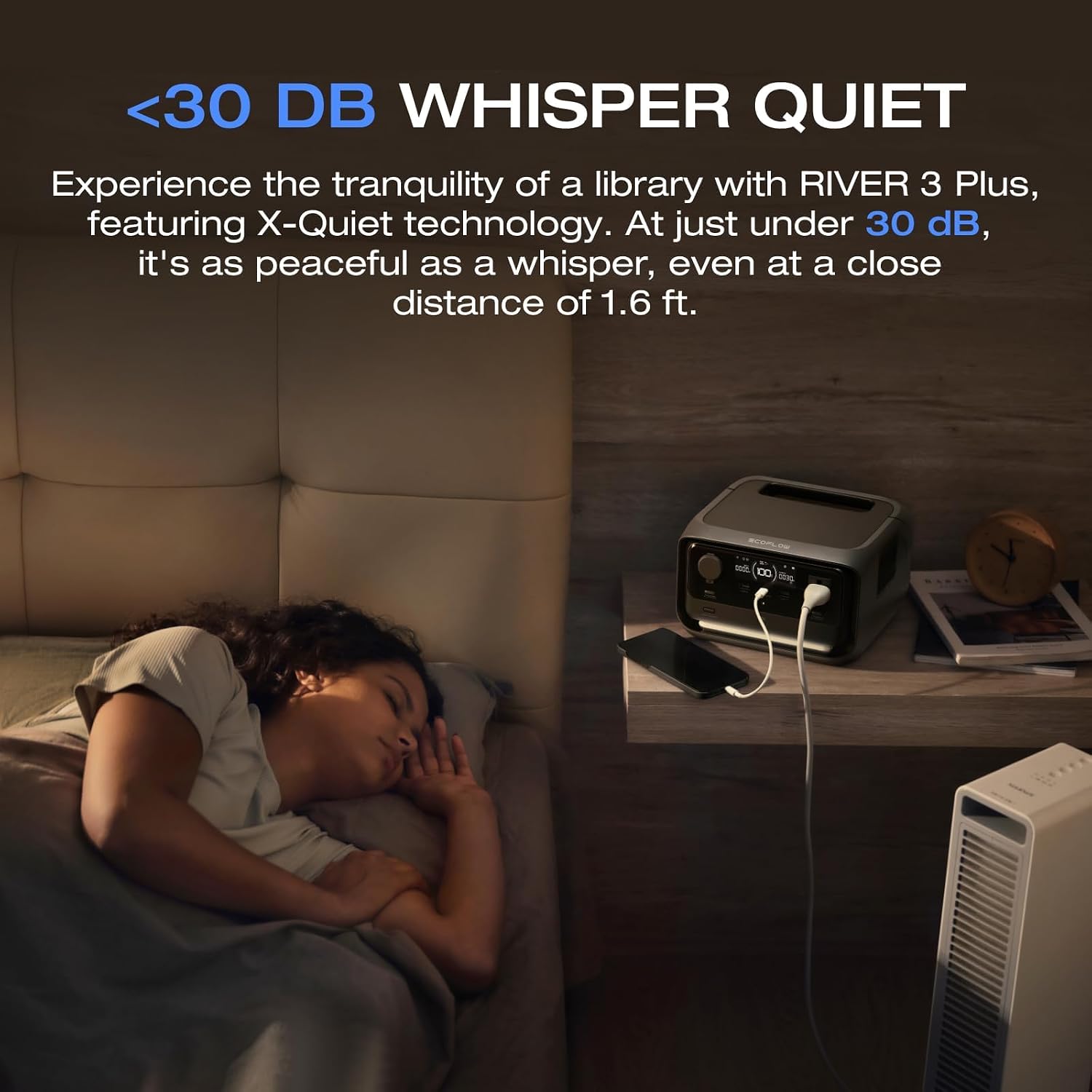 Thumbnail 6 de EF ECOFLOW RIVER 3 Max Portable Power Station, 572Wh LFP Battery, UPS