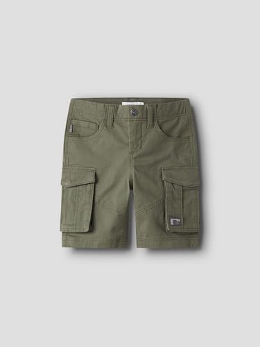 Thumbnail 2 de NAME IT Nkmryan Shorts cargo 98, niño Deep Lichen Green
