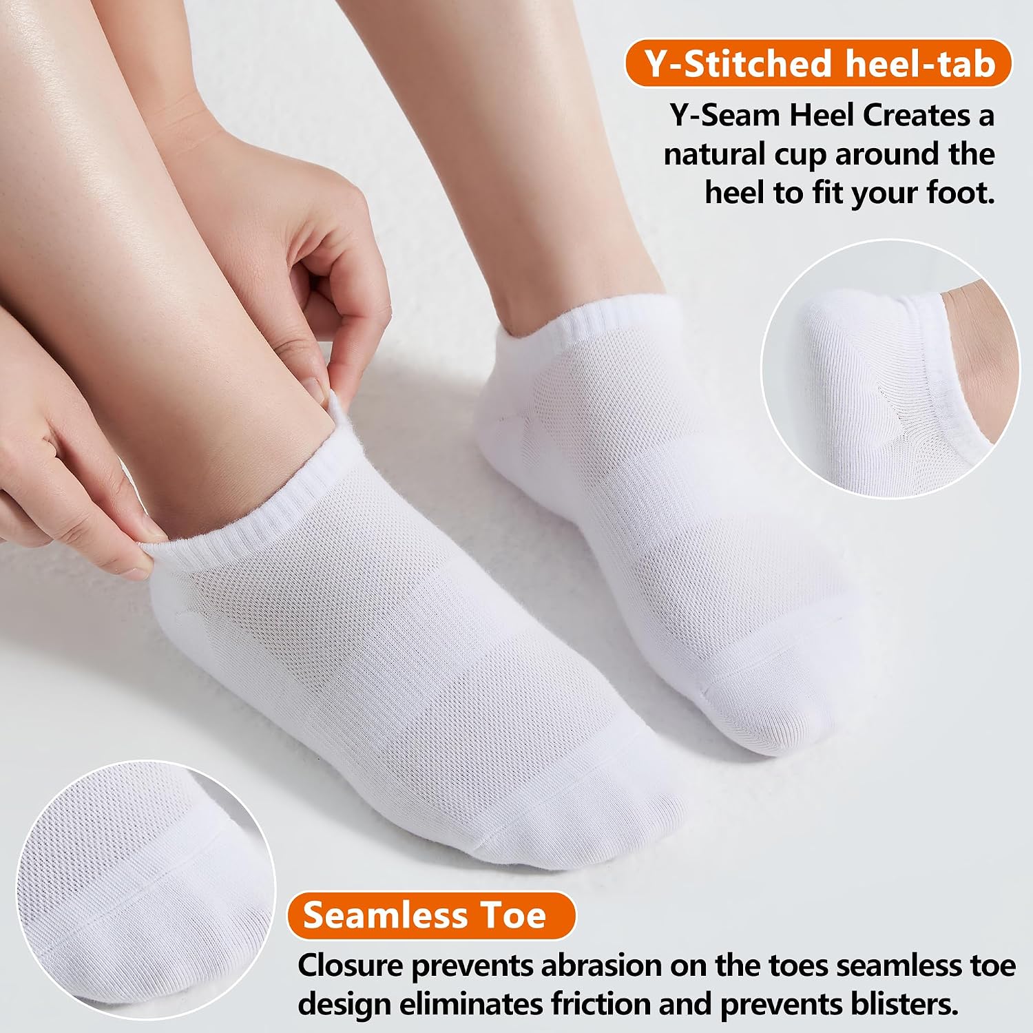 Detalle de ATBITER Cotton Ankle Socks