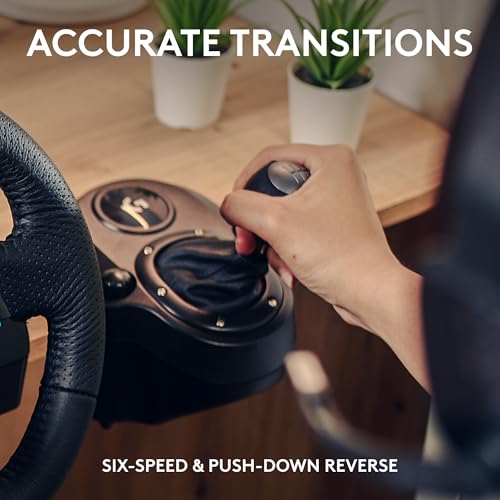 Detalle 2 de Logitech G Driving Force Shifter: Six-Speed H Pattern for G29/G920/G923 on PC