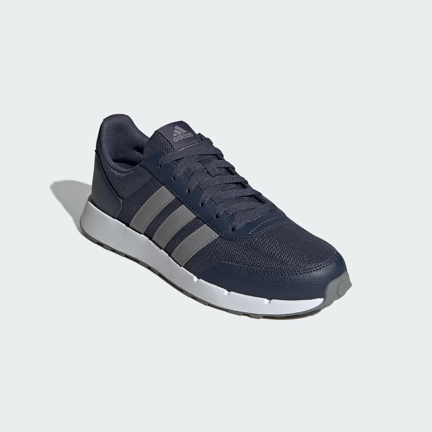 Thumbnail 5 de adidas Herren Run 50s Sneaker Laufschuh IG6554 – weiß/blau