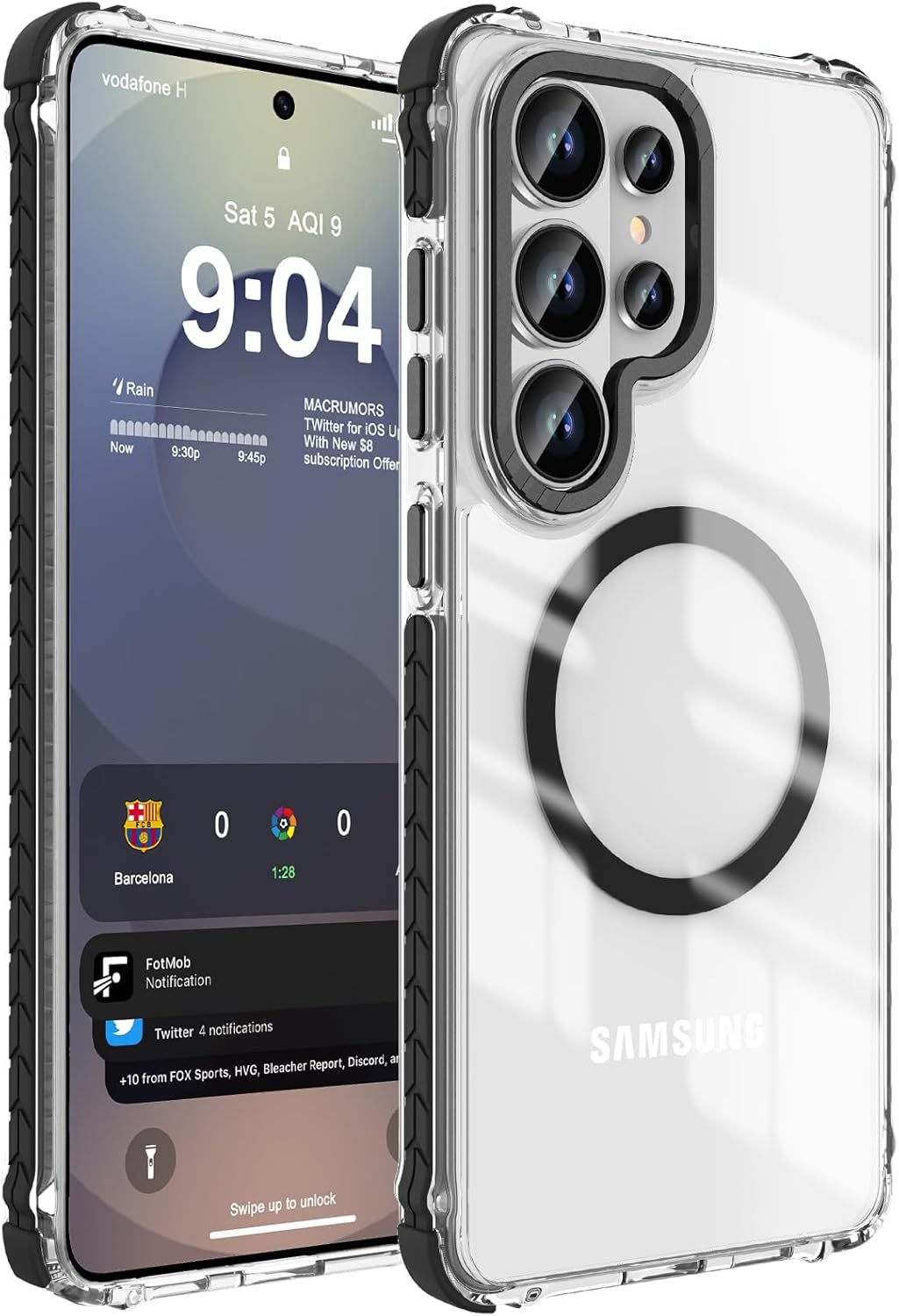 Imagen de DeerLamn Strong Magnetic Case for Galaxy S26 Ultra en OfertitasTOP