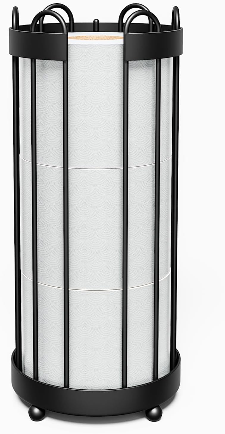 Detalle de Epicano Freestanding Toilet Paper Holder, Black