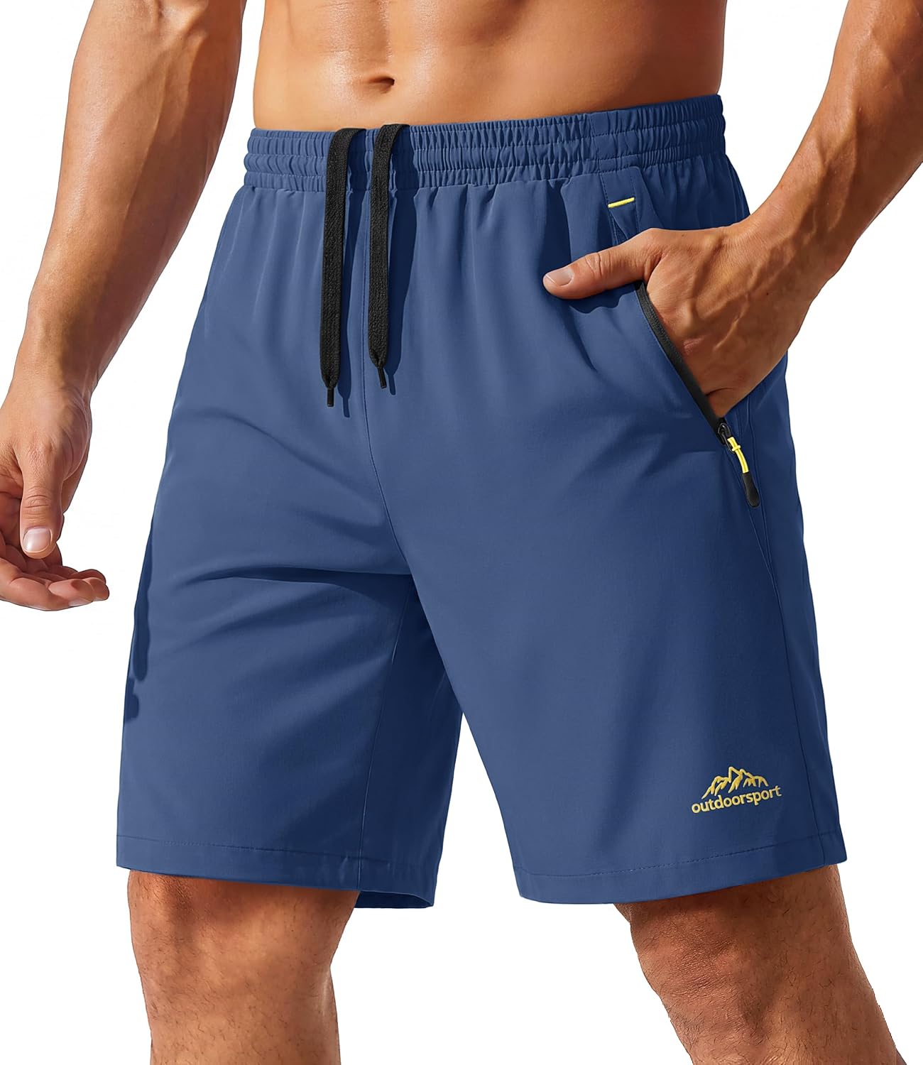 Detalle de TACVASEN Men's Quick-Drying Training Shorts