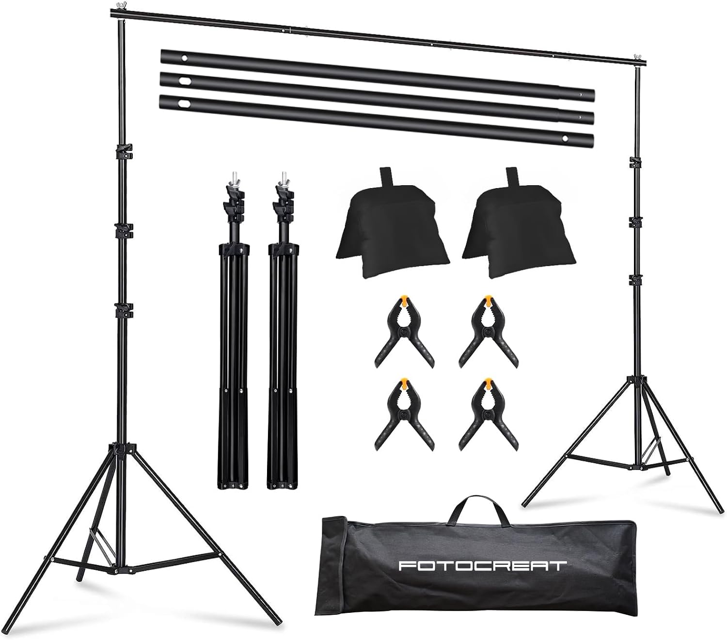 Detalle de FOTOCREAT Backdrop Stand 6.5 ft