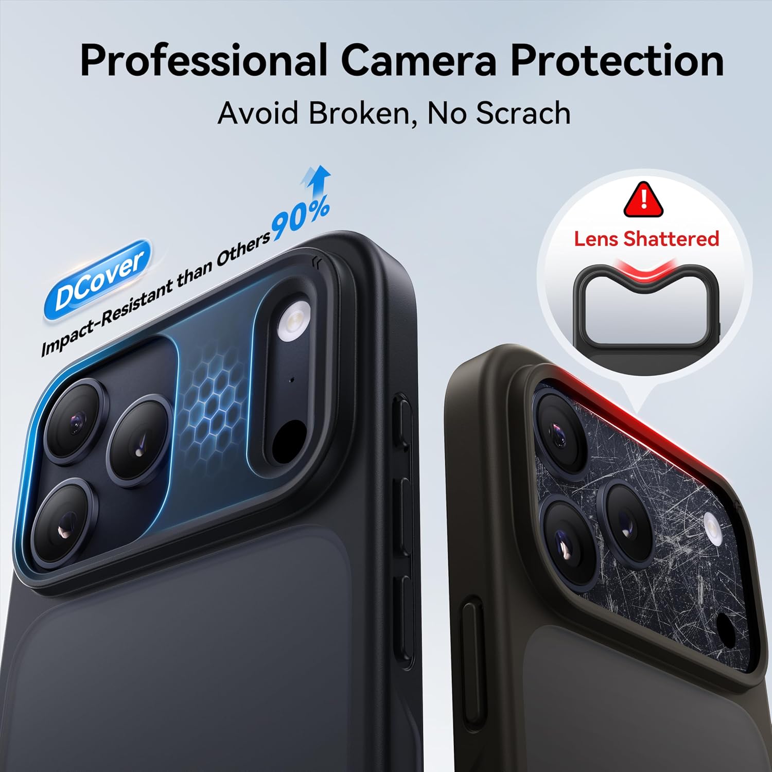 Detalle 2 de CASEKOO Armor Shockproof iPhone 17 Pro Max 16FT