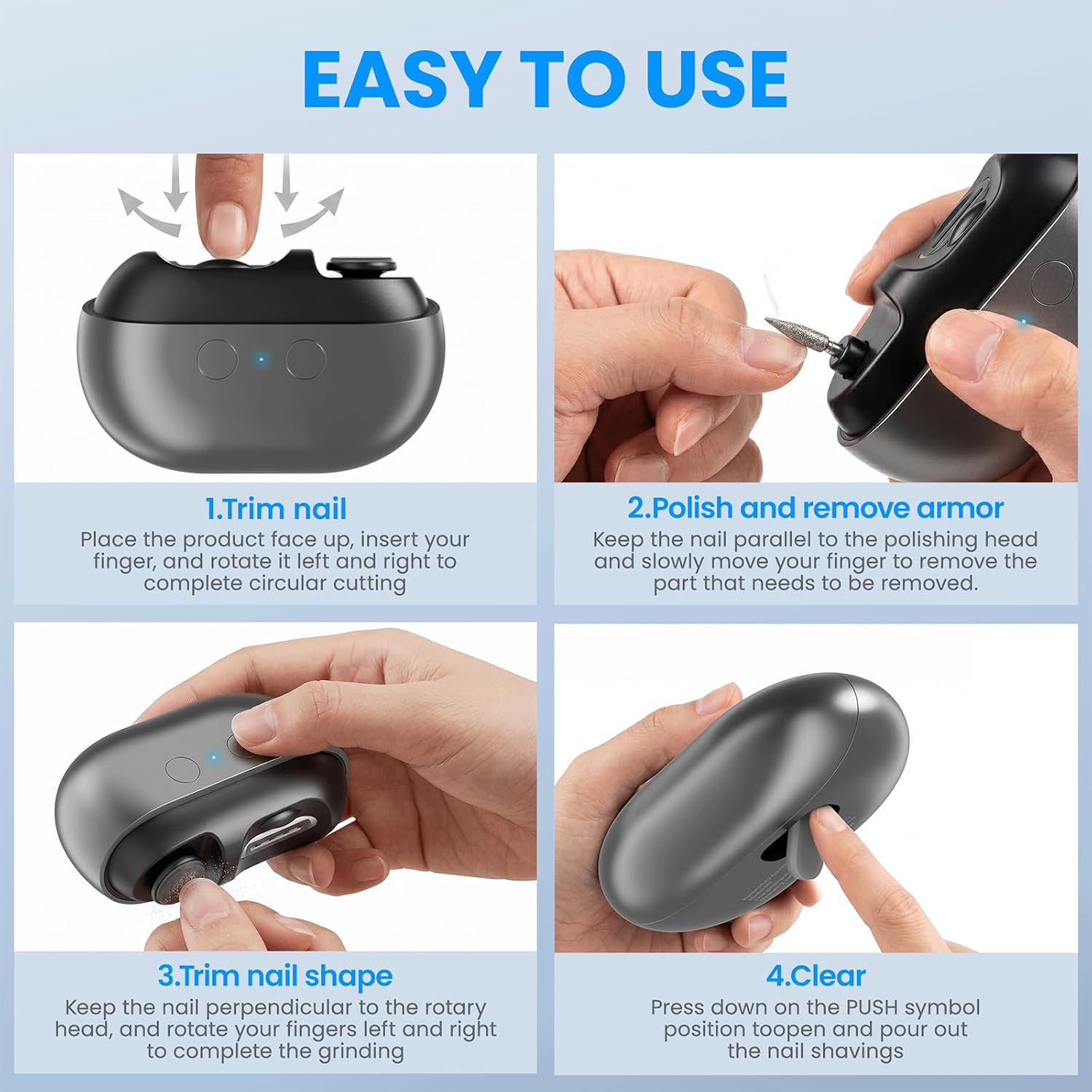 Detalle 2 de Electric Nail Clippers