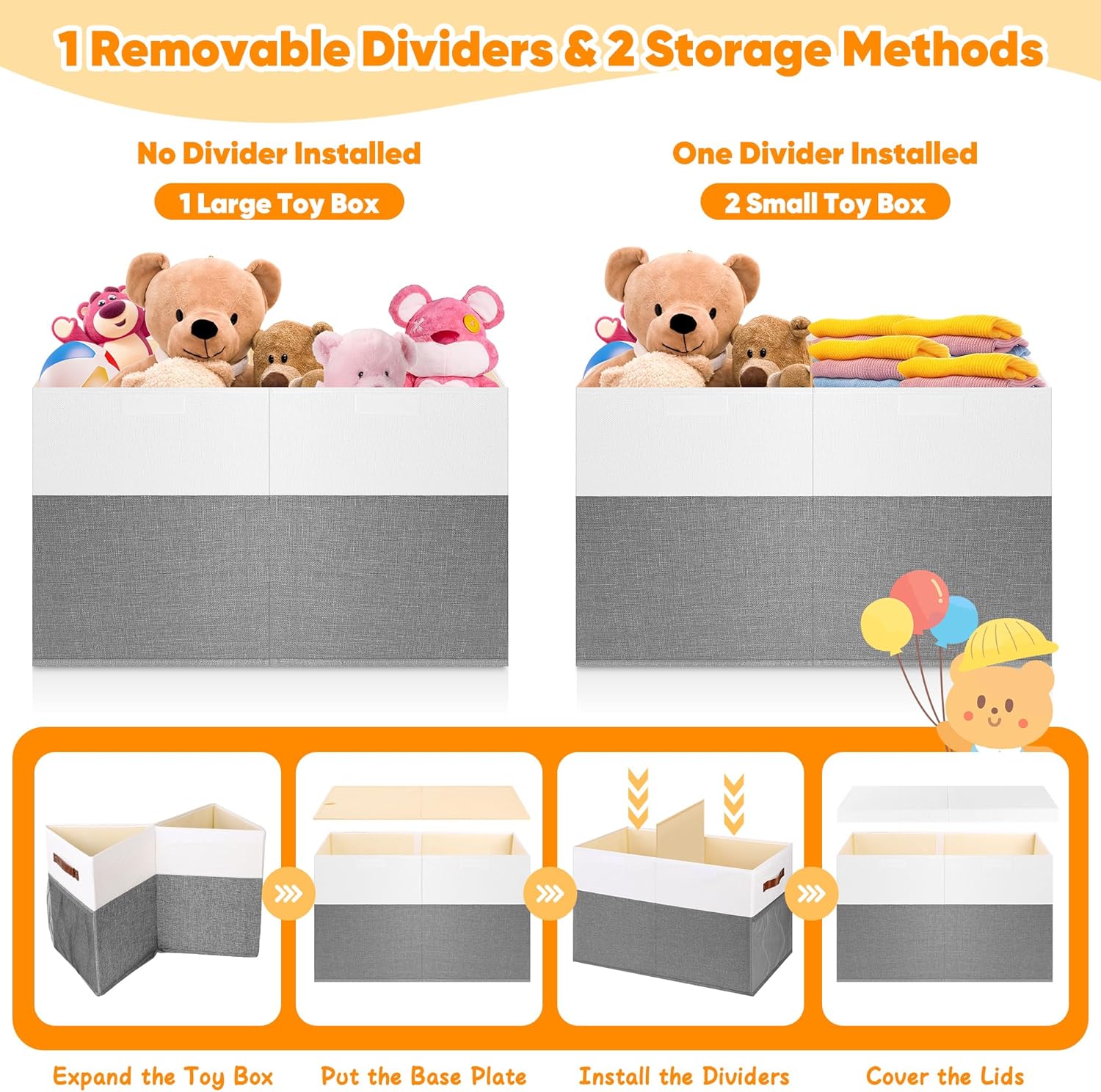 Thumbnail 5 de Mabahoo Large Toy Box 25"