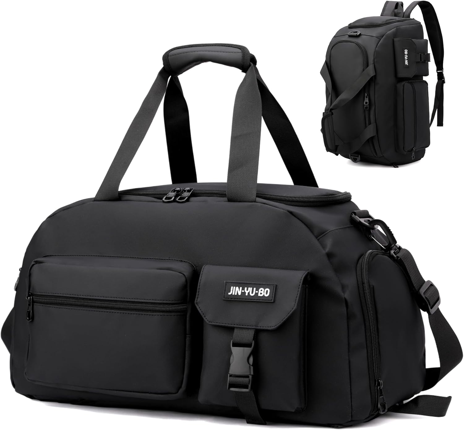 Detalle de Suweir 32L Sporttasche – Vielseitige 3-in-1 Reisetasche mit Schuhfach, Nassfach und wasserdichtem Material