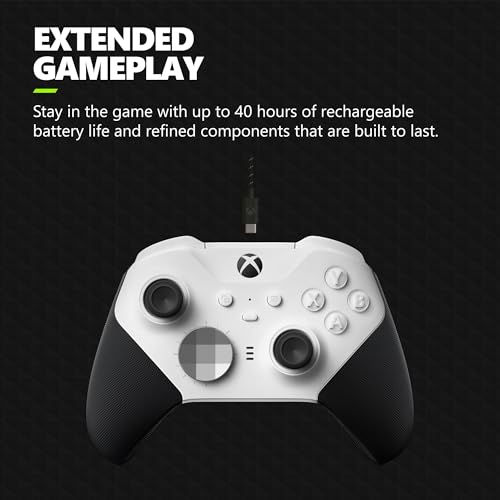 Detalle de Xbox Elite Series 2 Core Wireless Controller – White