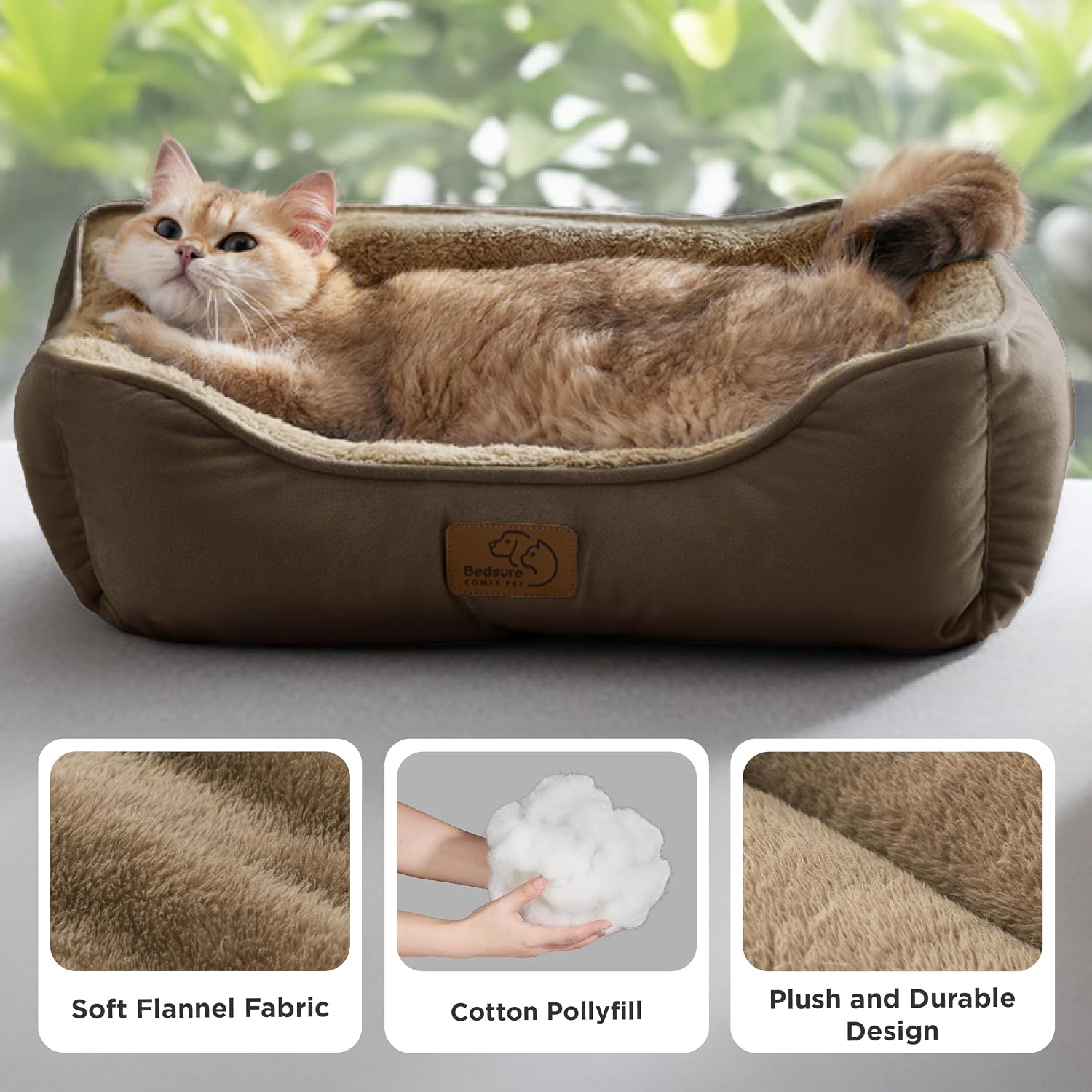 Detalle 2 de Bedsure Katzenbett waschbar 51x41 cm