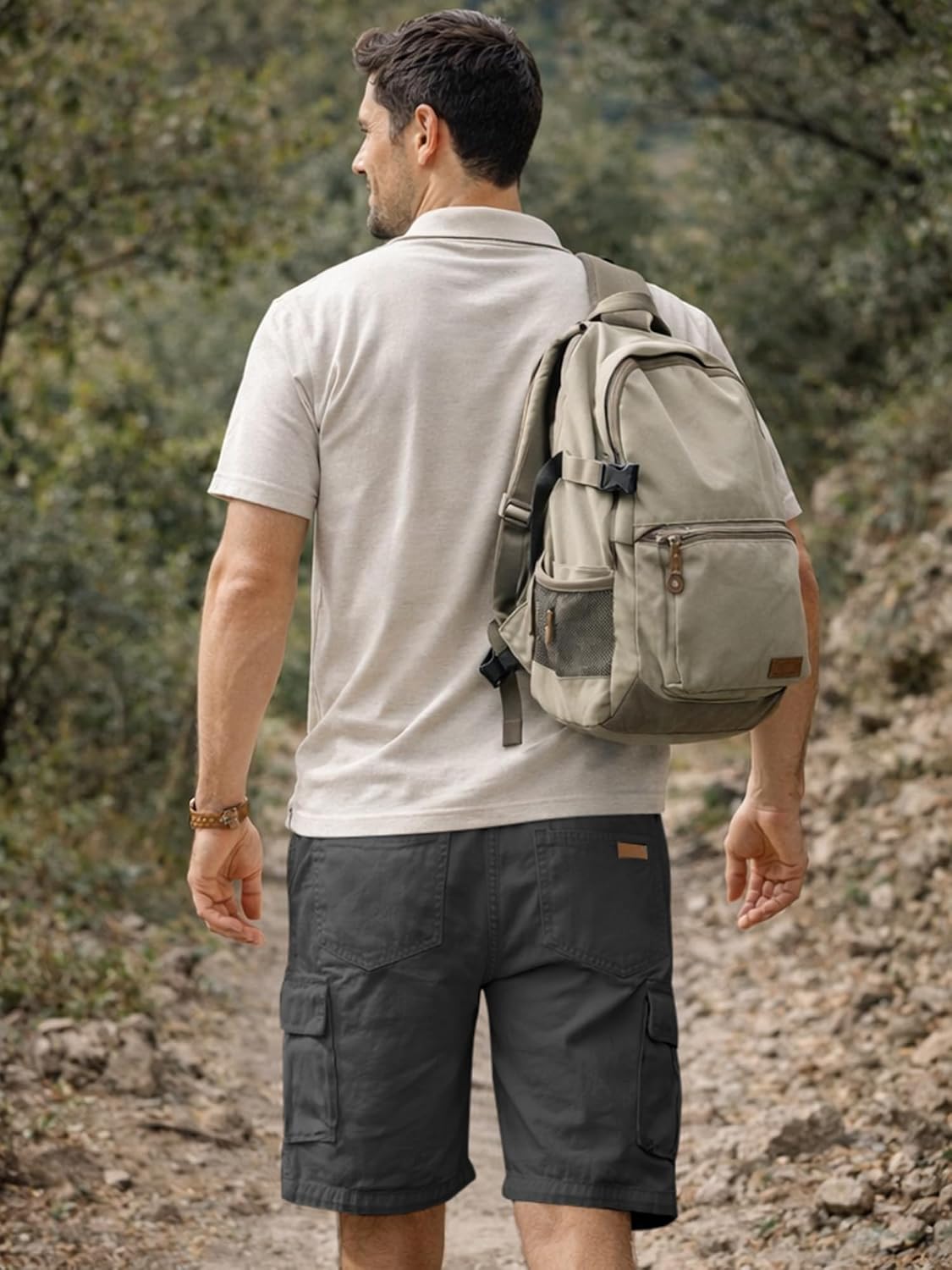 Thumbnail 4 de JMIERR Kurze Hosen Herren Cargo Shorts – vielseitige Freizeithose mit sicheren Taschen