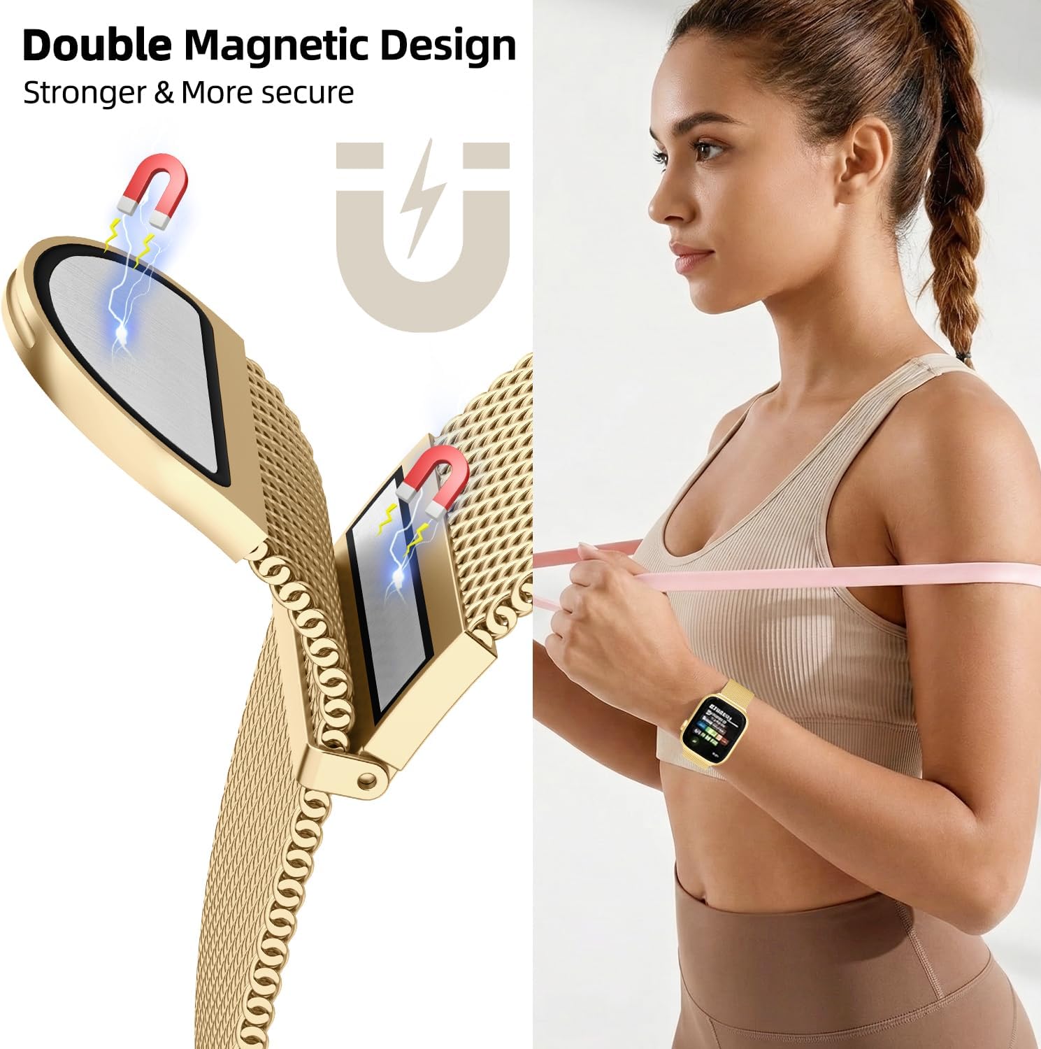 Thumbnail 2 de Higgs Ersatzarmband 46mm kompatibel mit Apple Watch