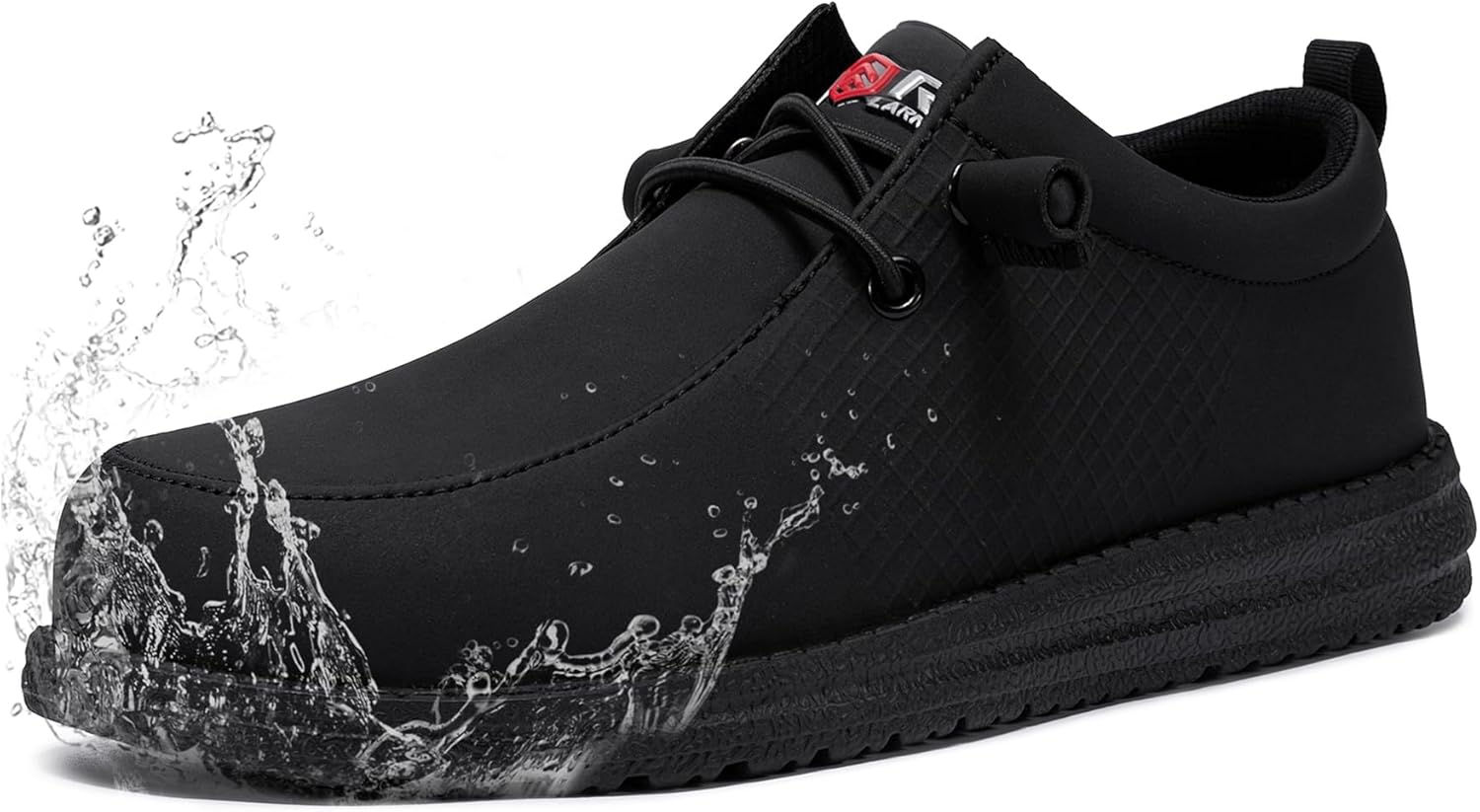 Thumbnail 6 de LARNMERN Slip On Steel Toe Shoes for Men – Lightweight, Comfortable, No-Luss Security Sneakers