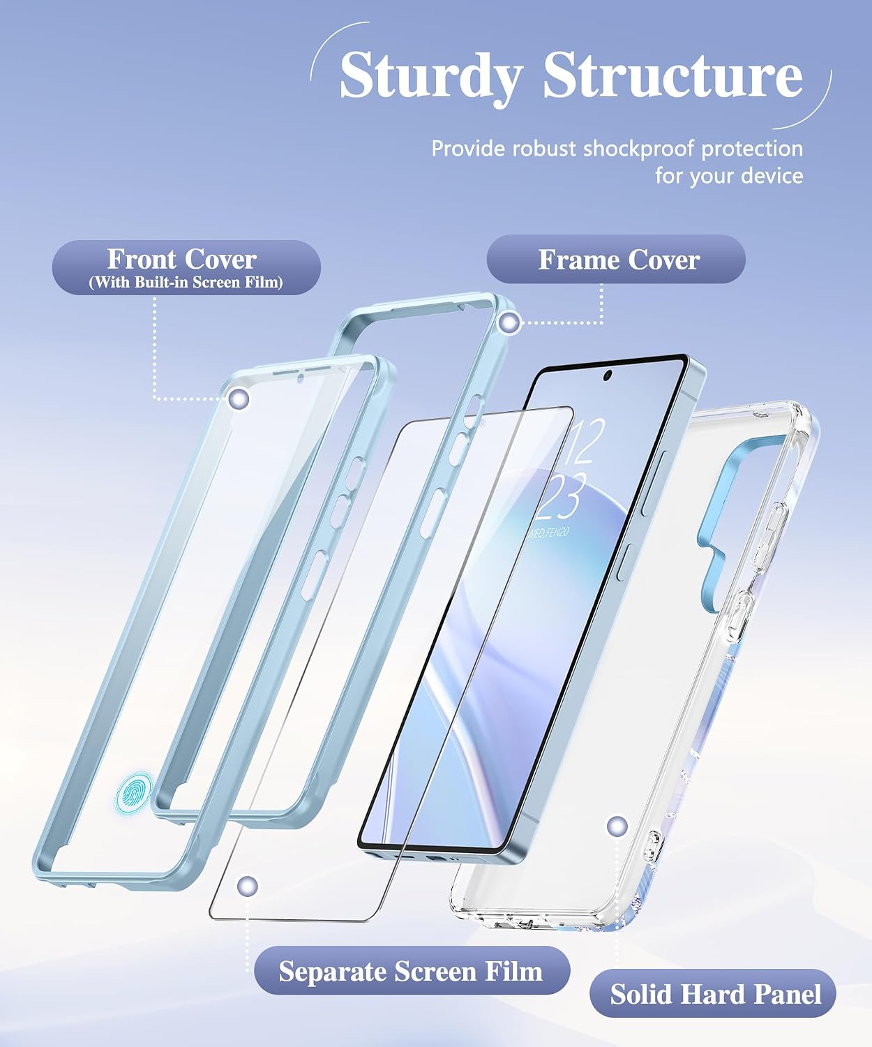 Thumbnail 6 de GVIEWIN S26 Ultra Case with Slide Camera