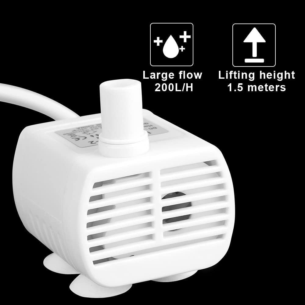 Thumbnail 2 de flintronic Mini Pompe à Eau 200L/H 3W